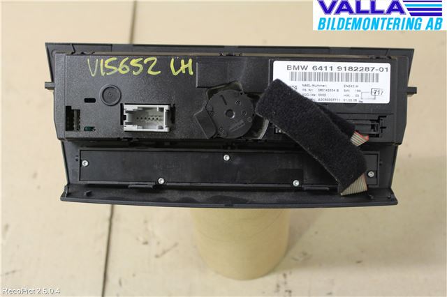 BMW 3 E90/91 SED/TOU 05-12 Varme Ac Betjening-Display