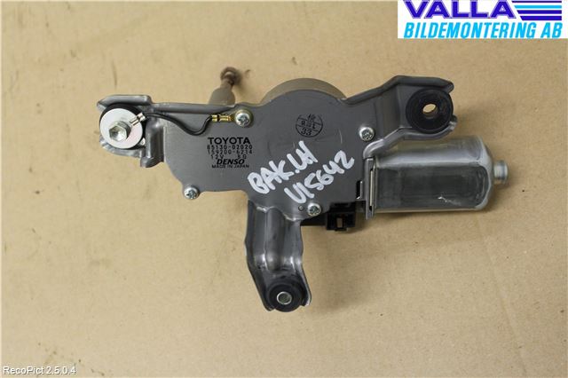 Toyota COROLLA 02-07 Viskermotor Bakluke