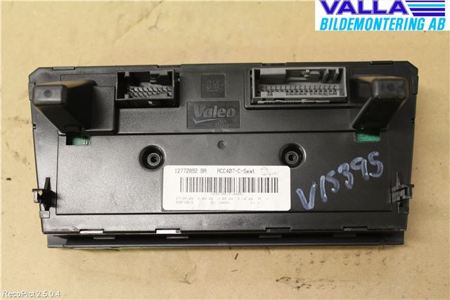 Saab 9-3 VER2/VER3 08-15 Varme Ac Betjening-Display