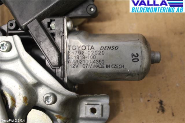 Toyota AVENSIS 09-15 Vindusheis El Komp