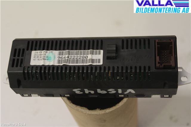 Fiat SCUDO 07-16 Instr Varselys - Display