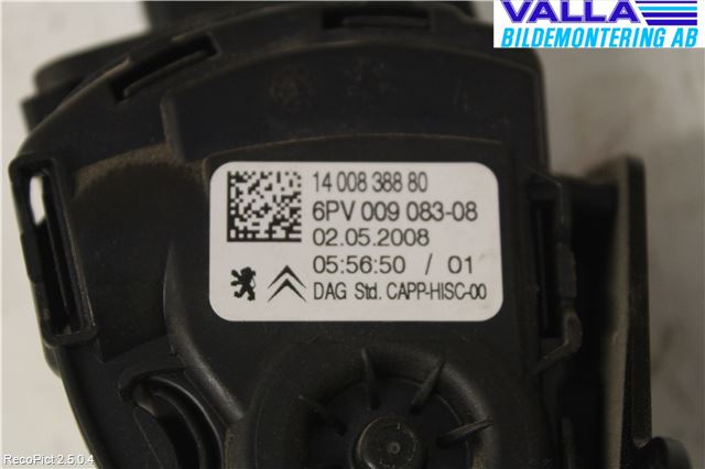 Fiat SCUDO 07-16 Gasspedal