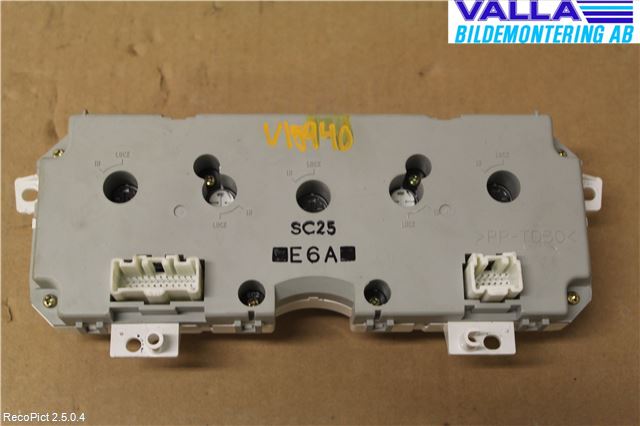 Mazda 6 02-08 Varme Ac Betjening-Display