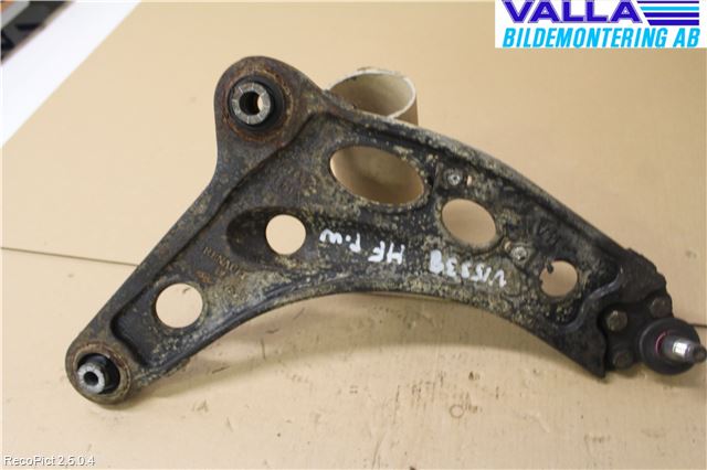 Opel VIVARO 01-14 Bærearm Foran Høyre Nedre