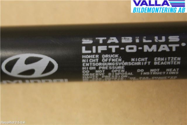 Hyundai SONATA 06-10 Panser Demper-Gassfjær