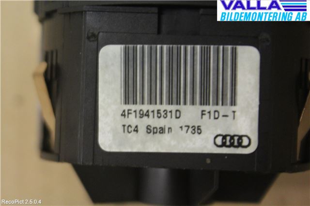 Audi A6/S6     05-11 Bryter Hovedlys