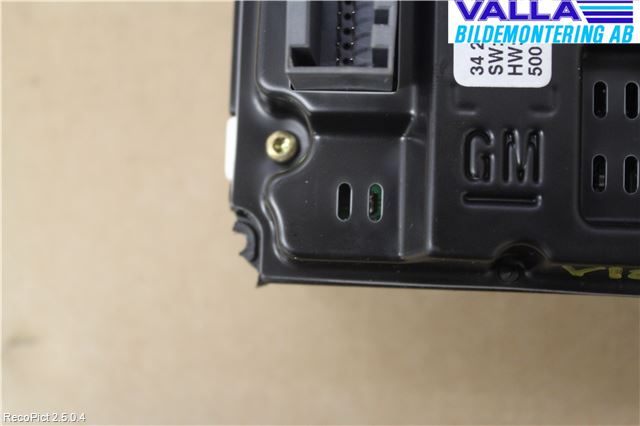 Opel VECTRA C 02-05 Instr Varselys - Display