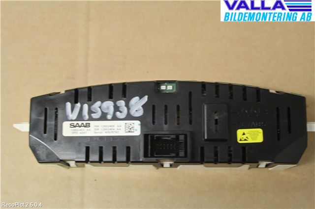 Saab 9-3 VER 2 Instr Varselys - Display