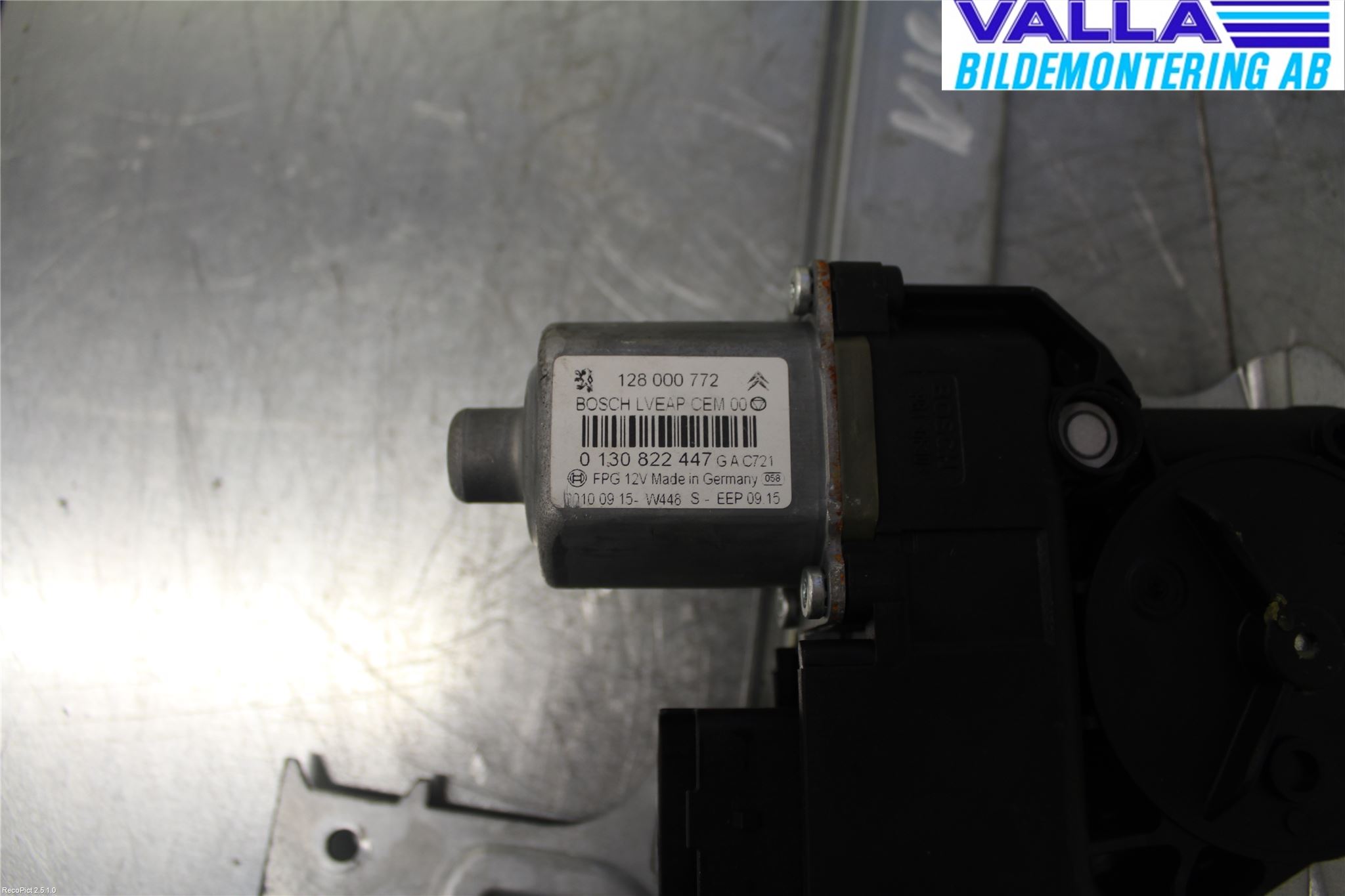Citroen C5 08-17 Vindusheis El Komp