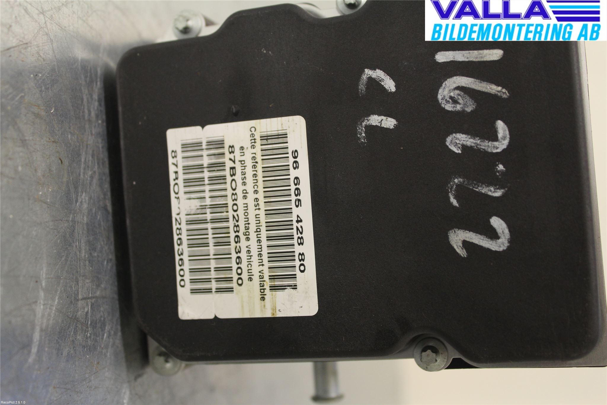 Citroen C5 08-17 Abs Hydraulikkaggregat