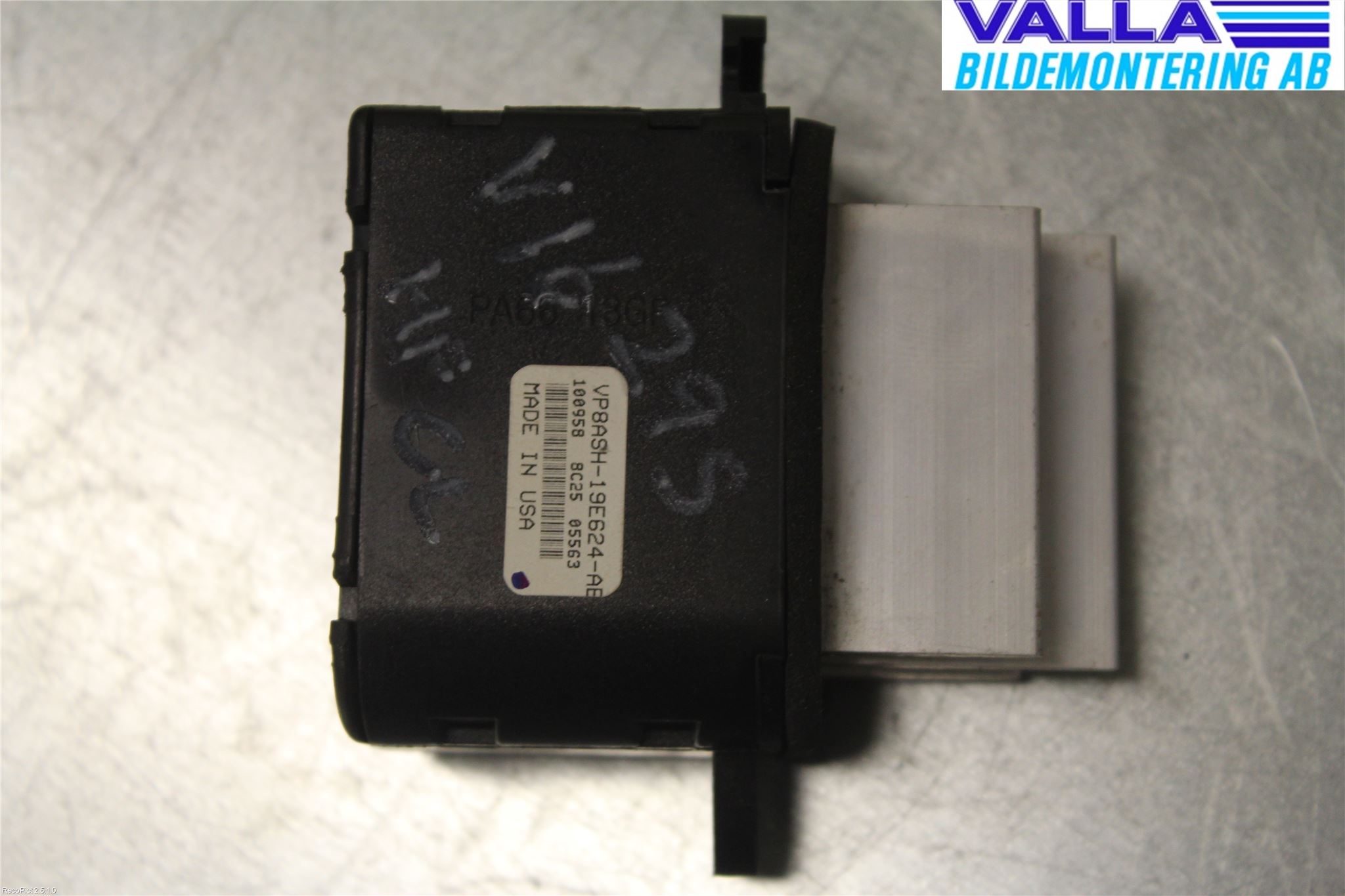Nissan NAVARA 05-16 Varmeapparat Viftemotstand