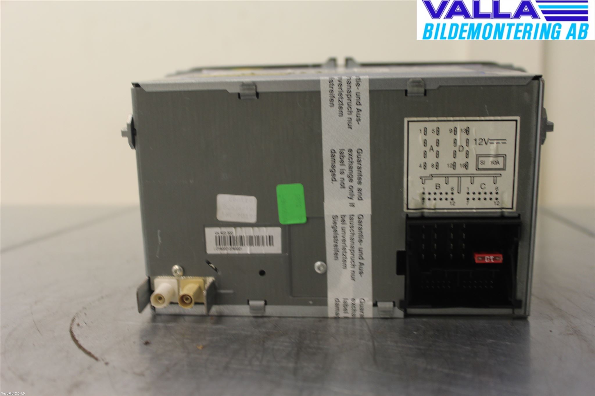 Volkswagen VW GOLF V 04-09 Stereo Radio Med Cd