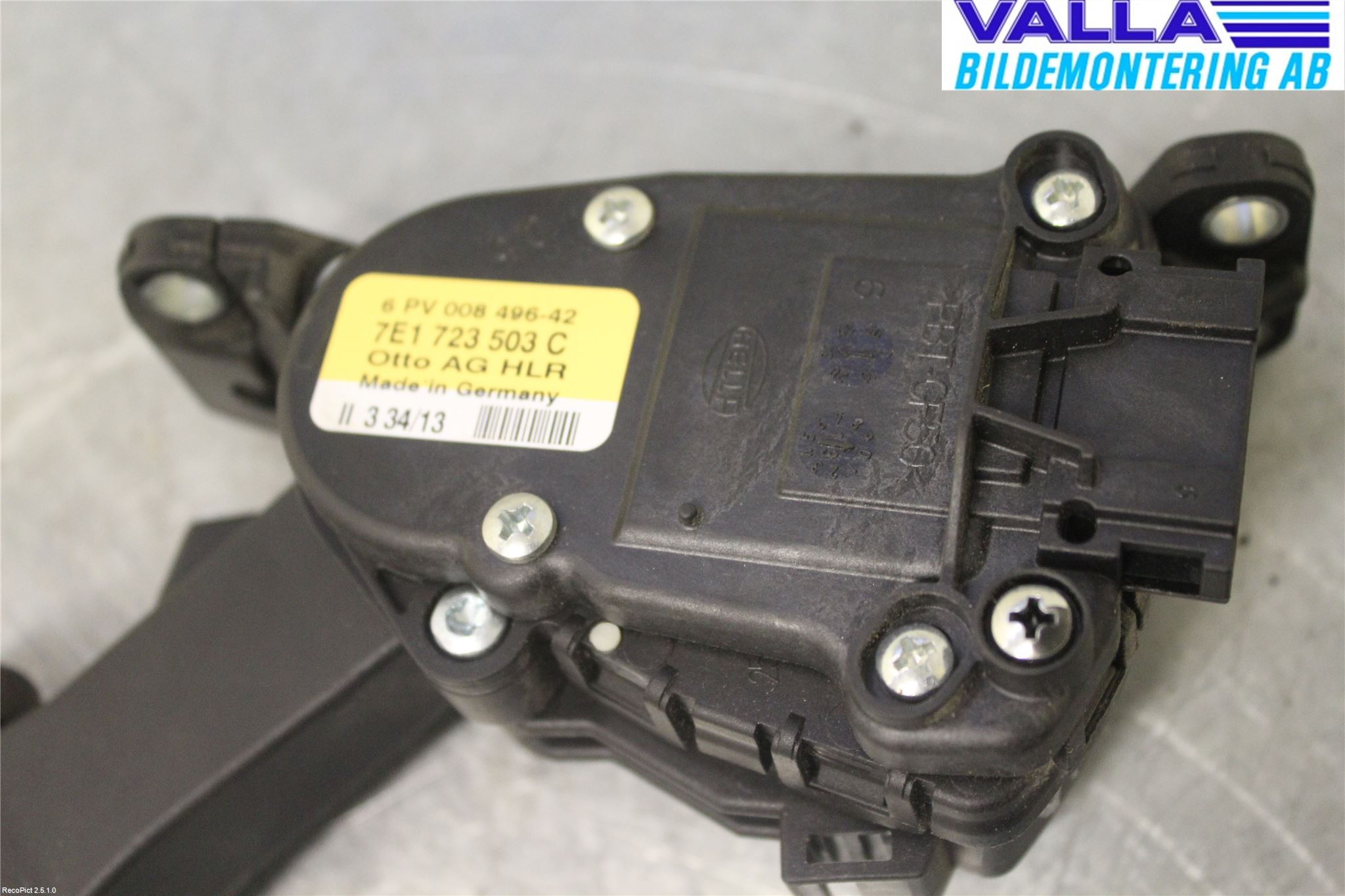 Volkswagen VW TRANSP/CARAVELLE (T5) 04-15 Gasspedal