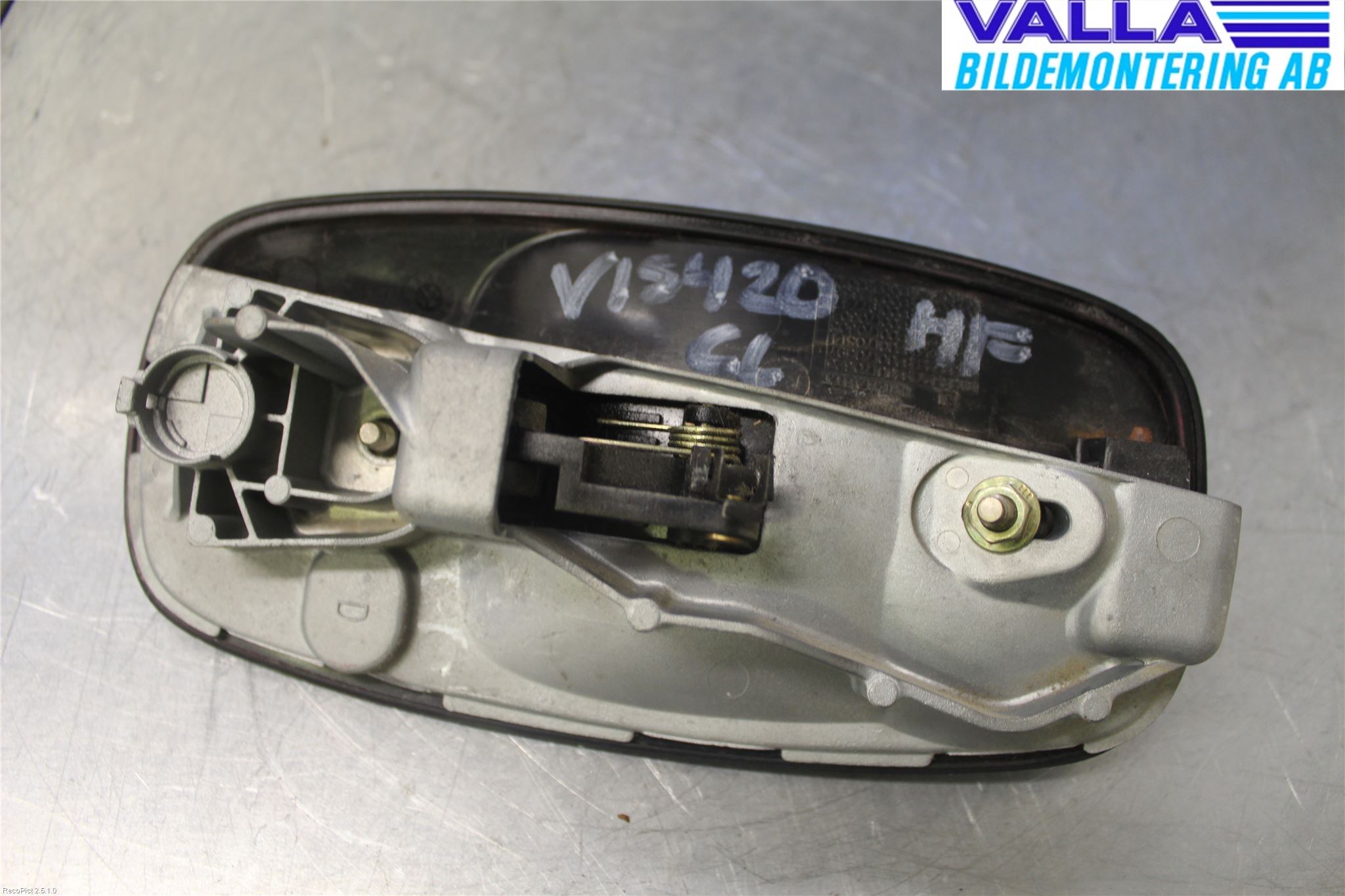 Opel VIVARO 01-14 Dørhandtak Ytre Høyre