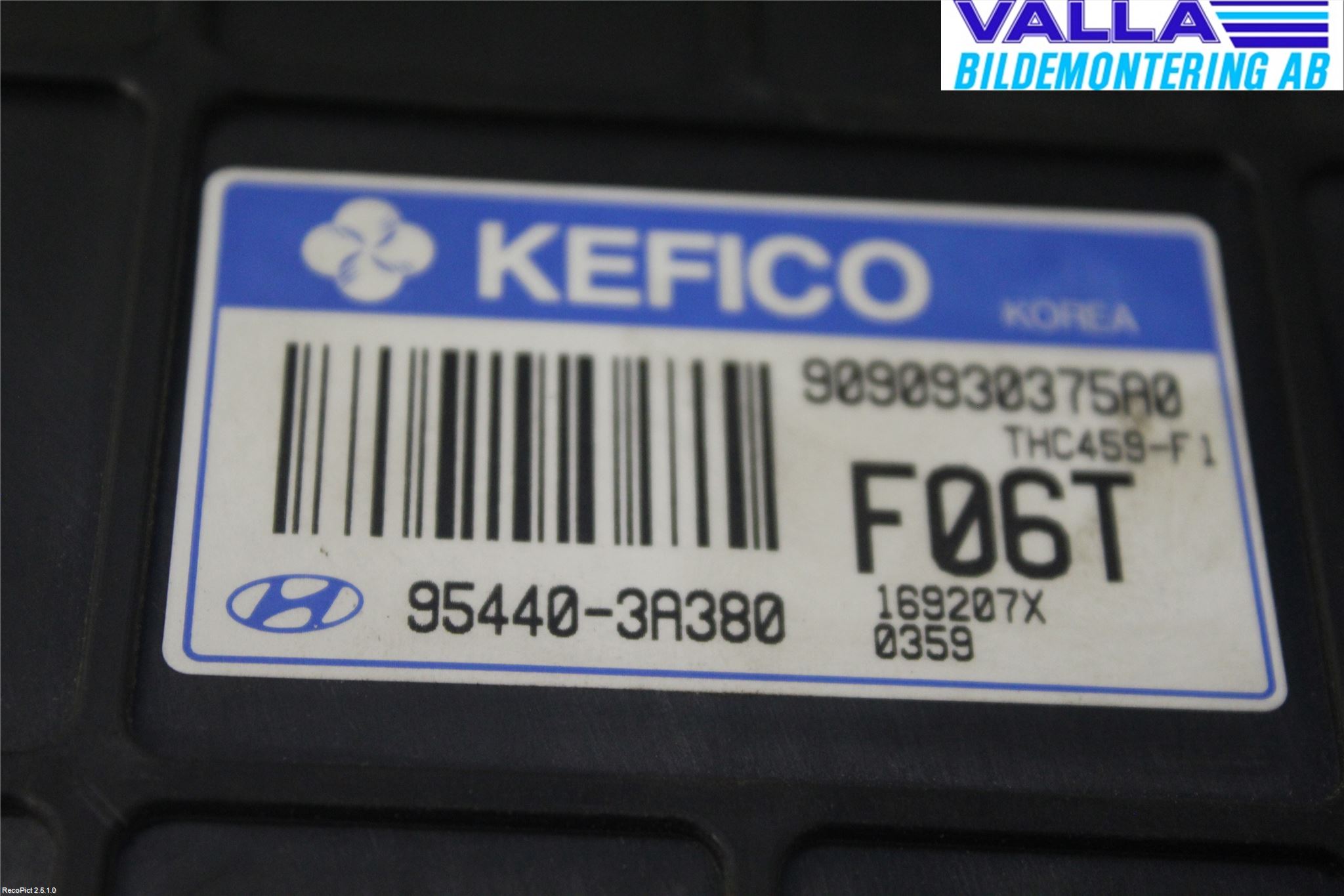 Hyundai SANTA FE  06-12 Styreenhet Gearkasse