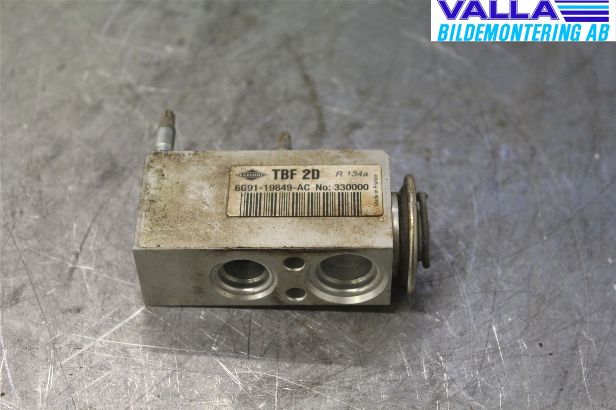 Ford MONDEO 07-15 Varme Ac Ekspansjonsventil