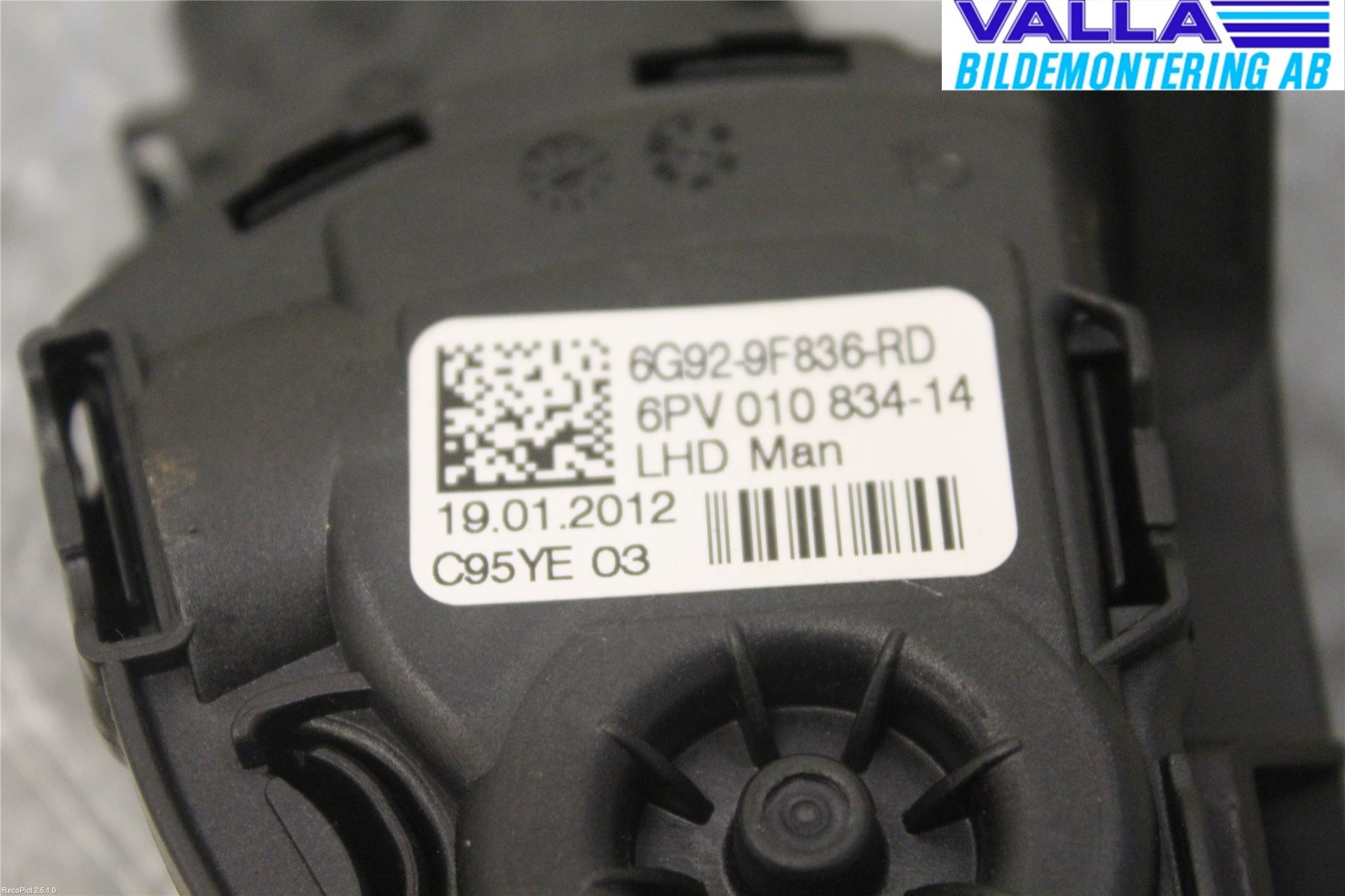 Ford MONDEO 07-15 Gasspedal