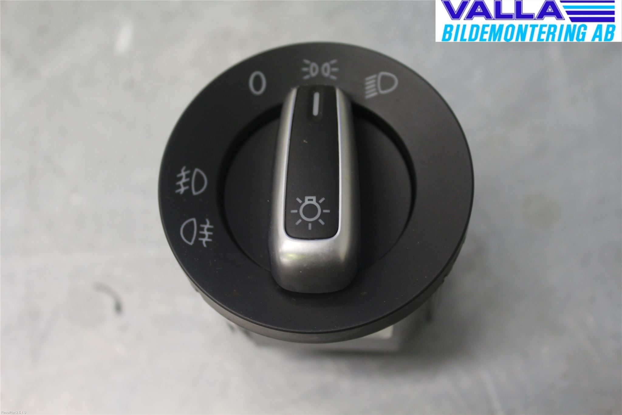 Volkswagen VW GOLF VI 09-13 Bryter Hovedlys