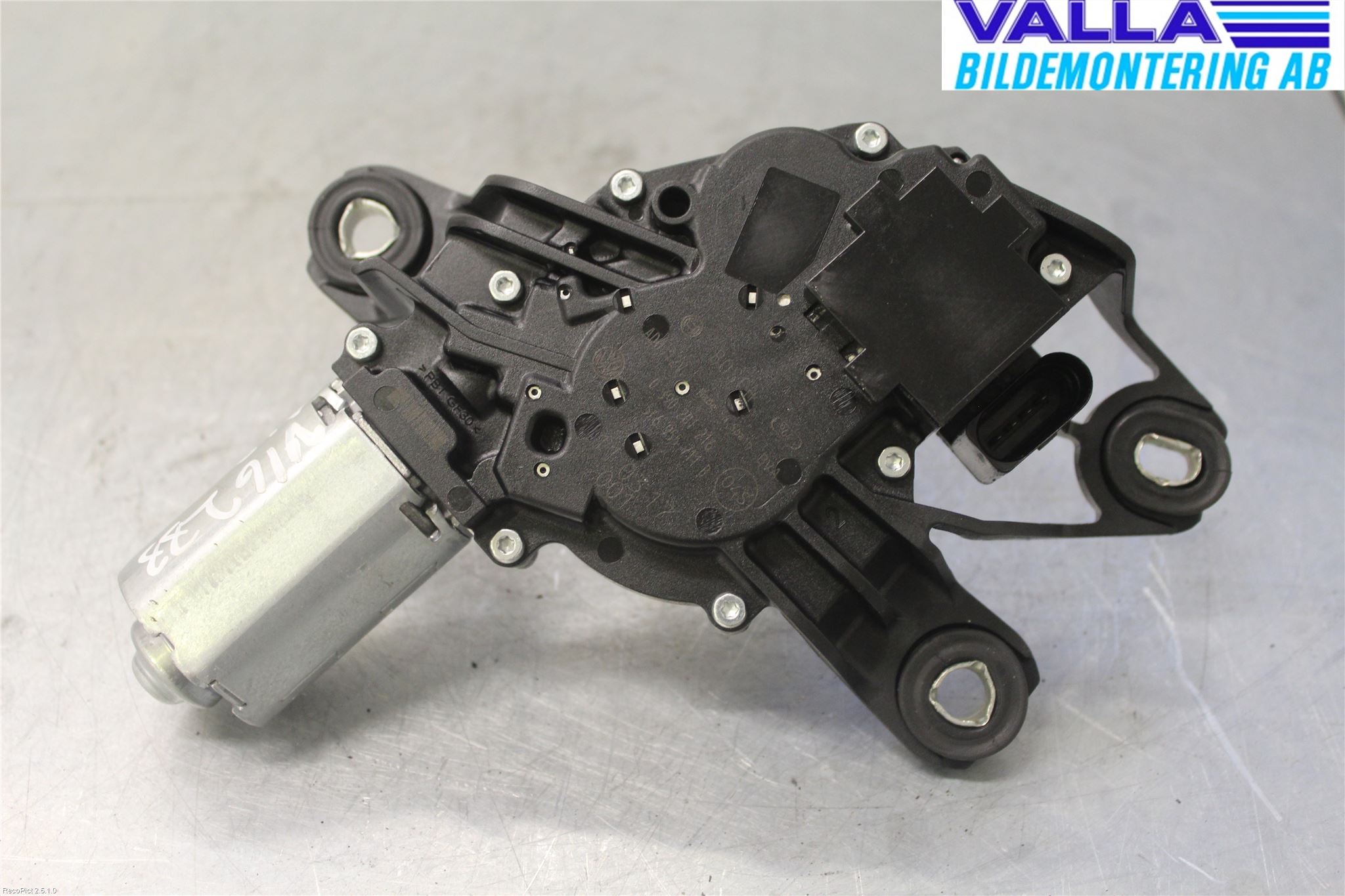 Volkswagen VW GOLF VI 09-13 Viskermotor Bakluke