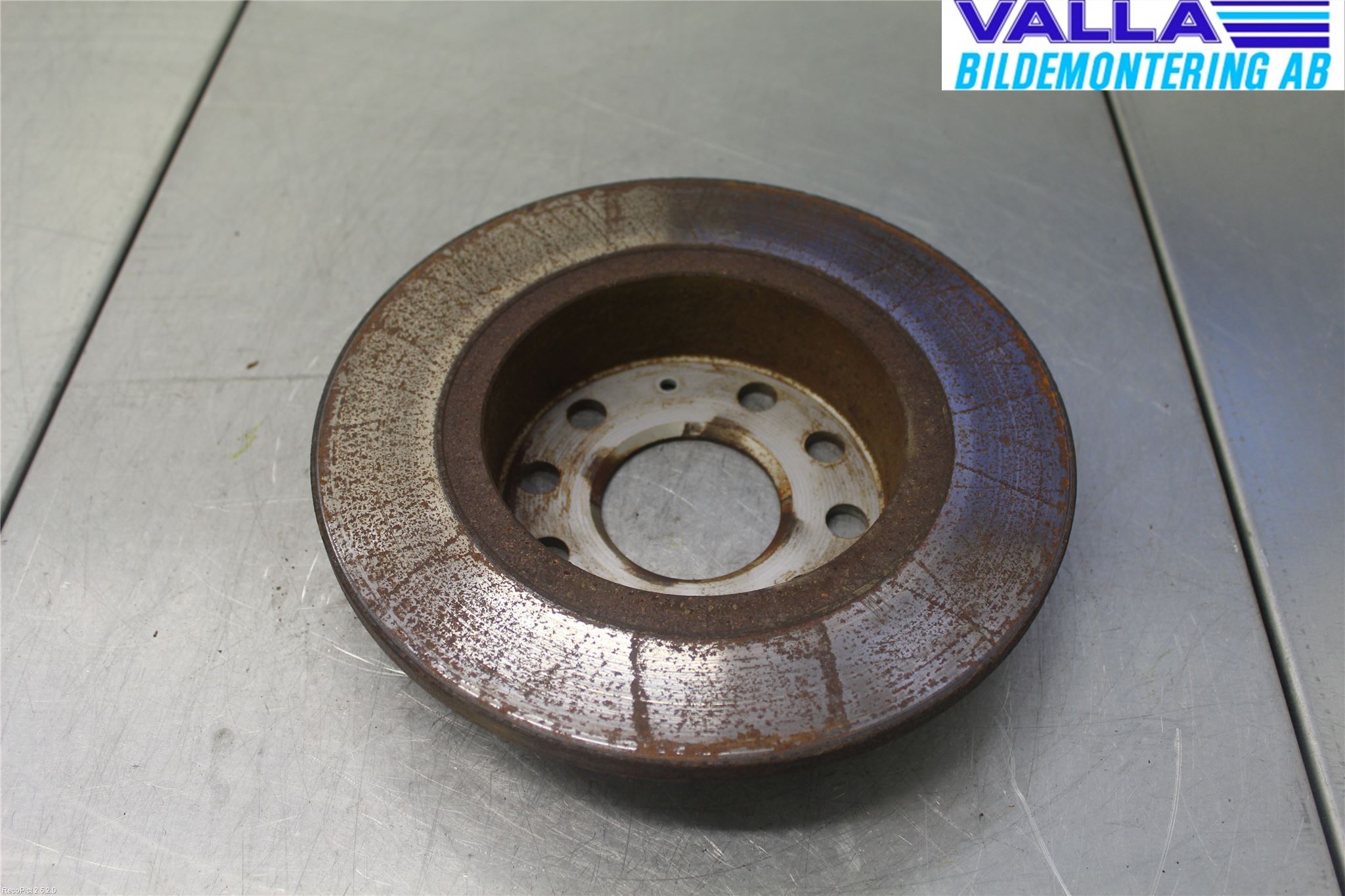 Volkswagen VW GOLF VI 09-13 Bremseskive Bak