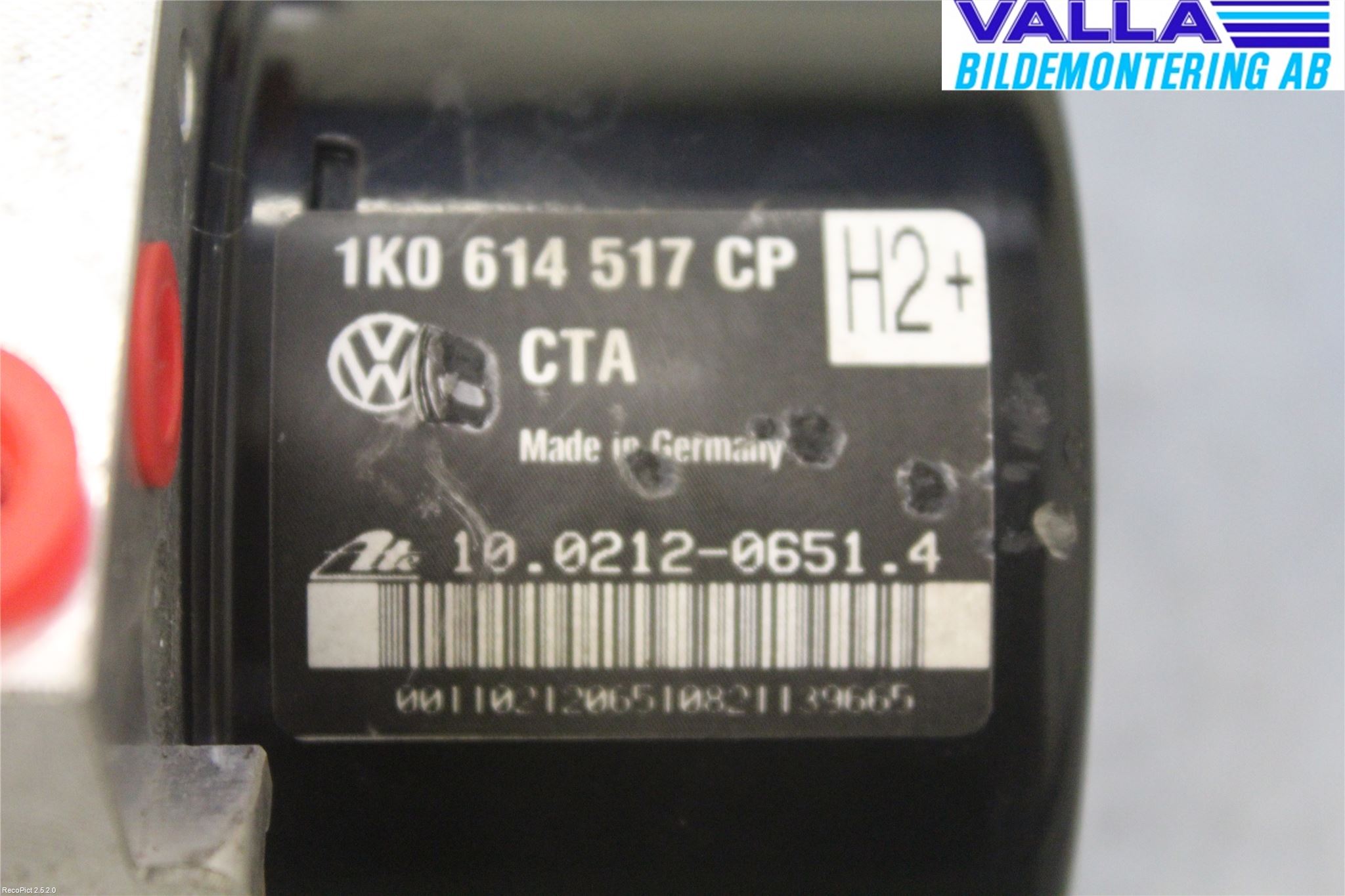 Volkswagen VW GOLF VI 09-13 Abs Hydraulikkaggregat