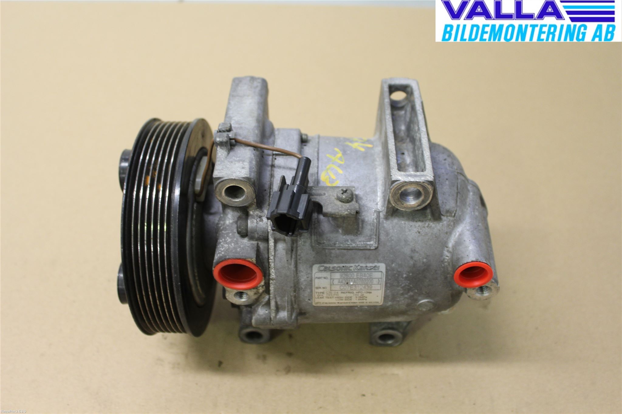 Nissan NAVARA 05-16 Varme Ac Kompressor