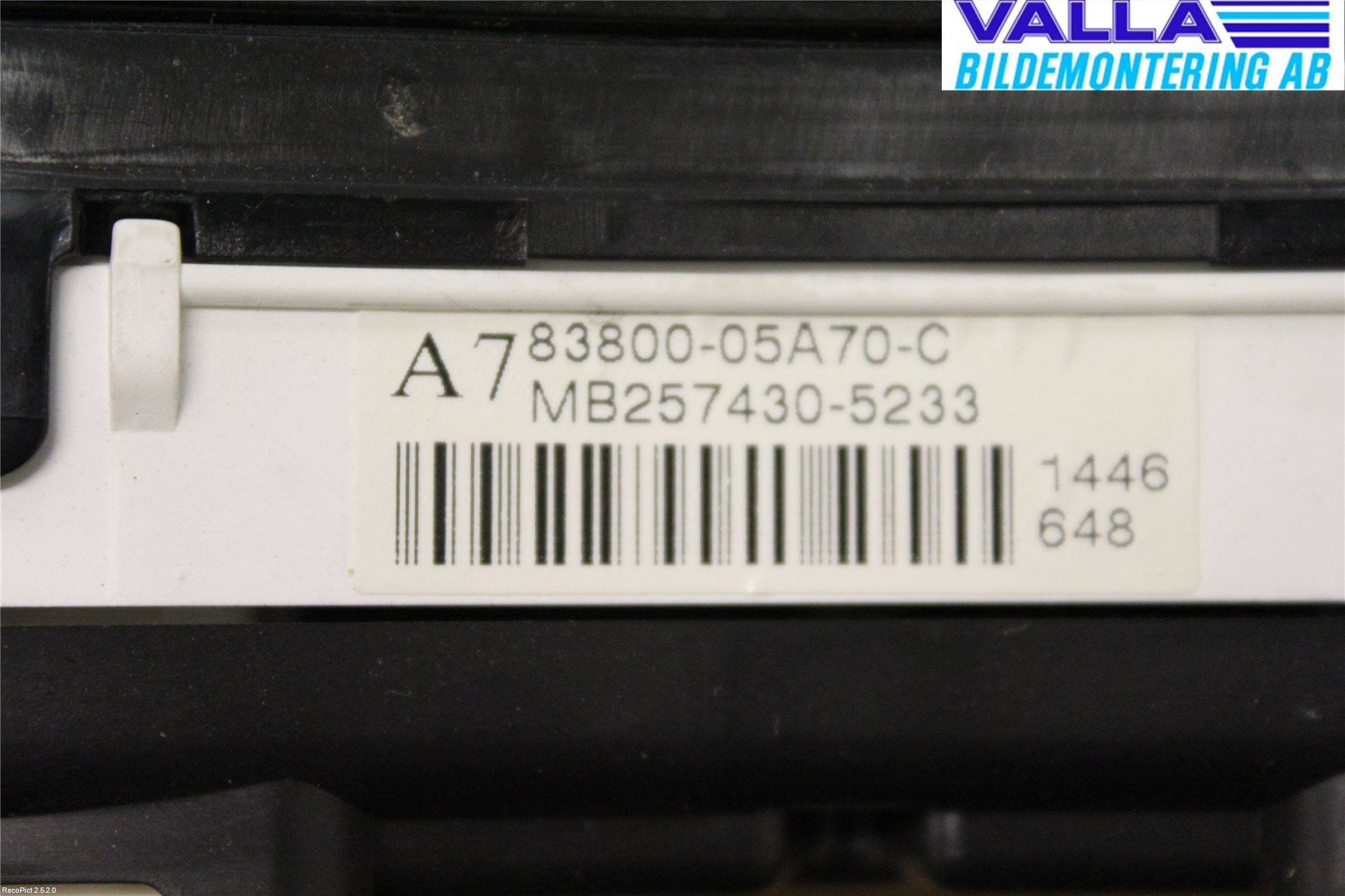 Toyota AVENSIS 03-06 Instr Kombinert