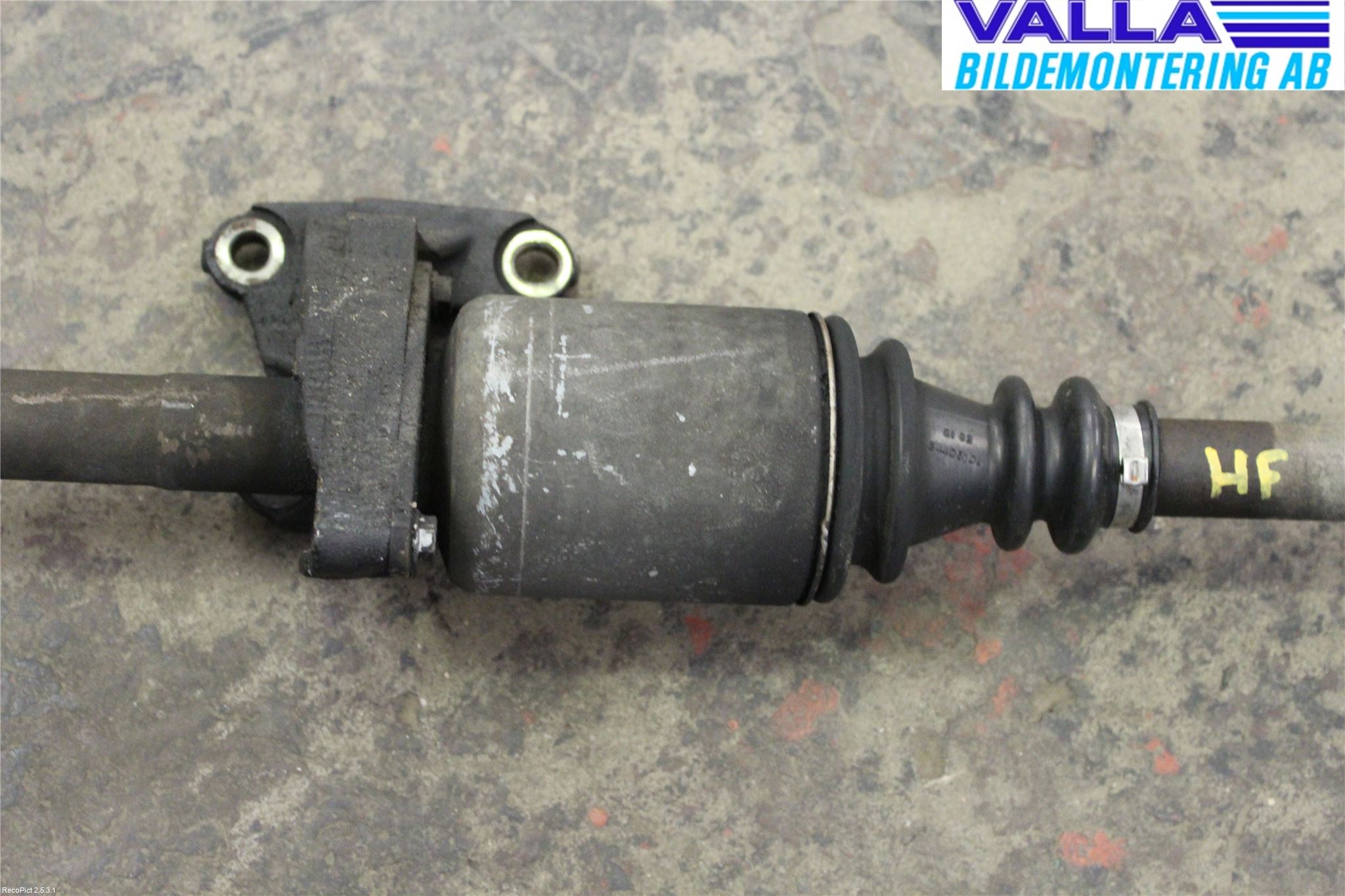 Opel VIVARO 01-14 Drivaksel Foran Kompl Høyre
