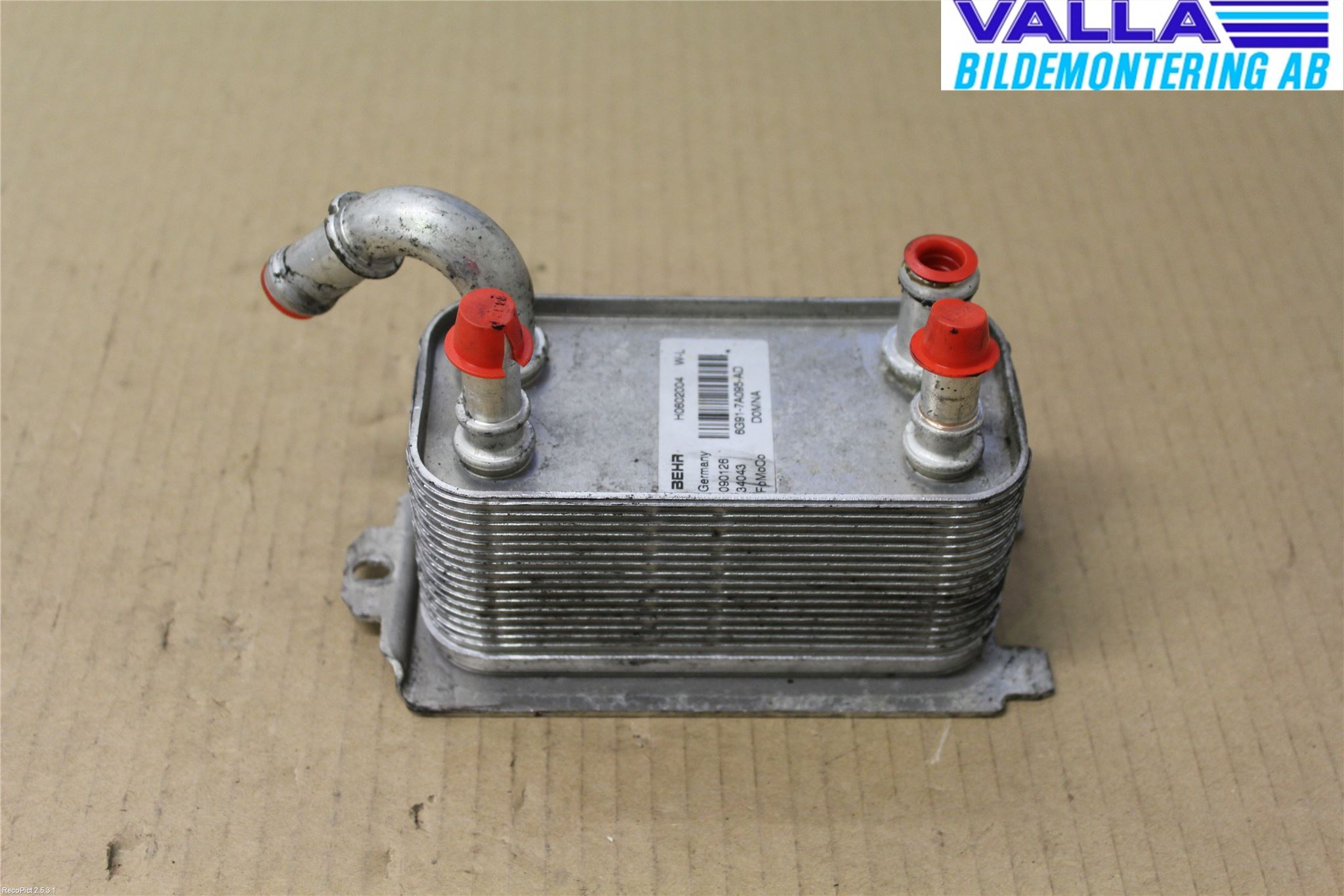 Volvo V70 08-13 Radiator Oljekjøler Automatgea