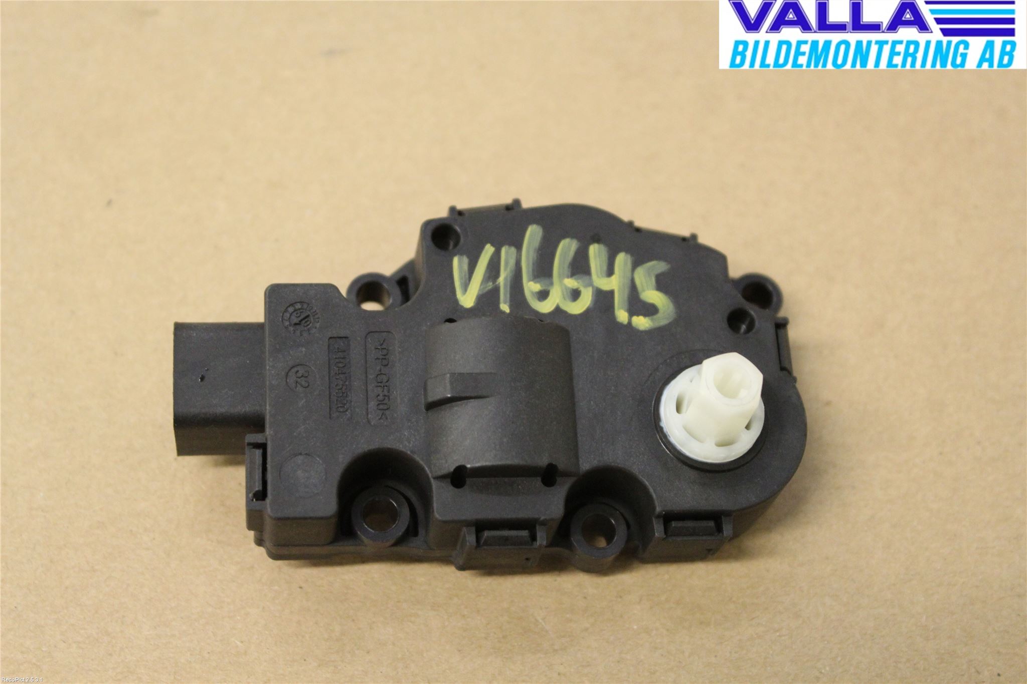 Mercedes-Benz MB C-KLASS (W204) 07-15 Varme Ac Regulerings Motor