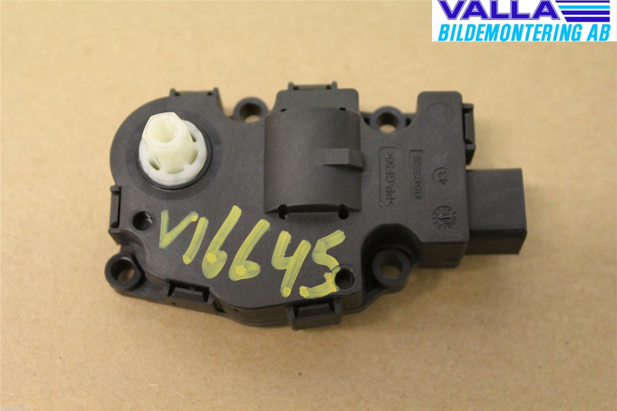 Mercedes-Benz MB C-KLASS (W204) 07-15 Varme Ac Regulerings Motor