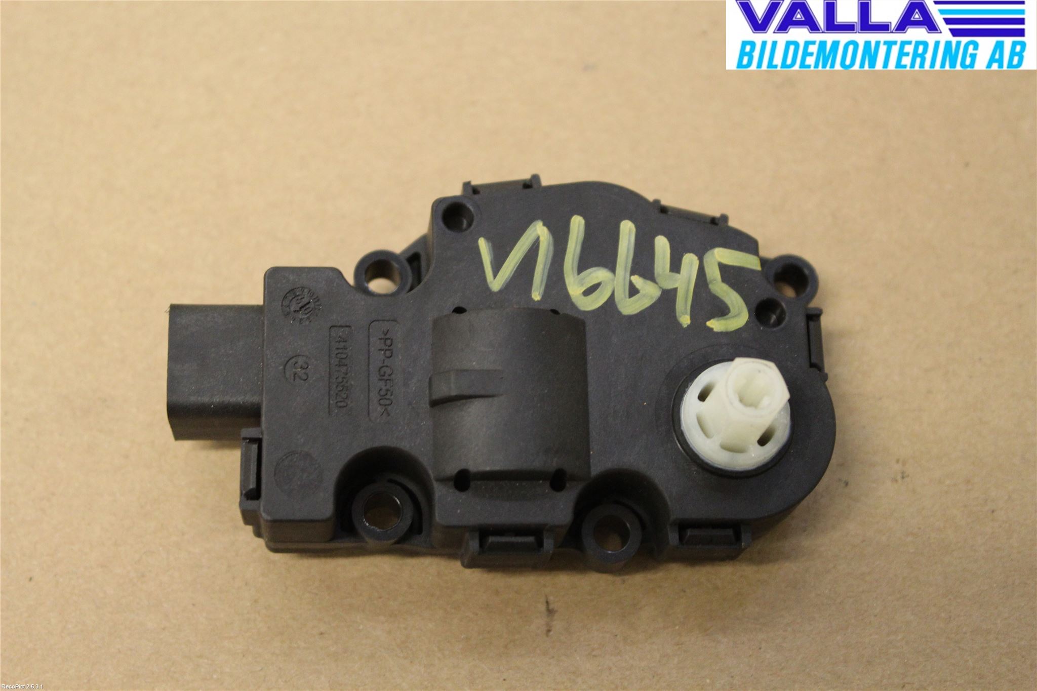 Mercedes-Benz MB C-KLASS (W204) 07-15 Varme Ac Regulerings Motor