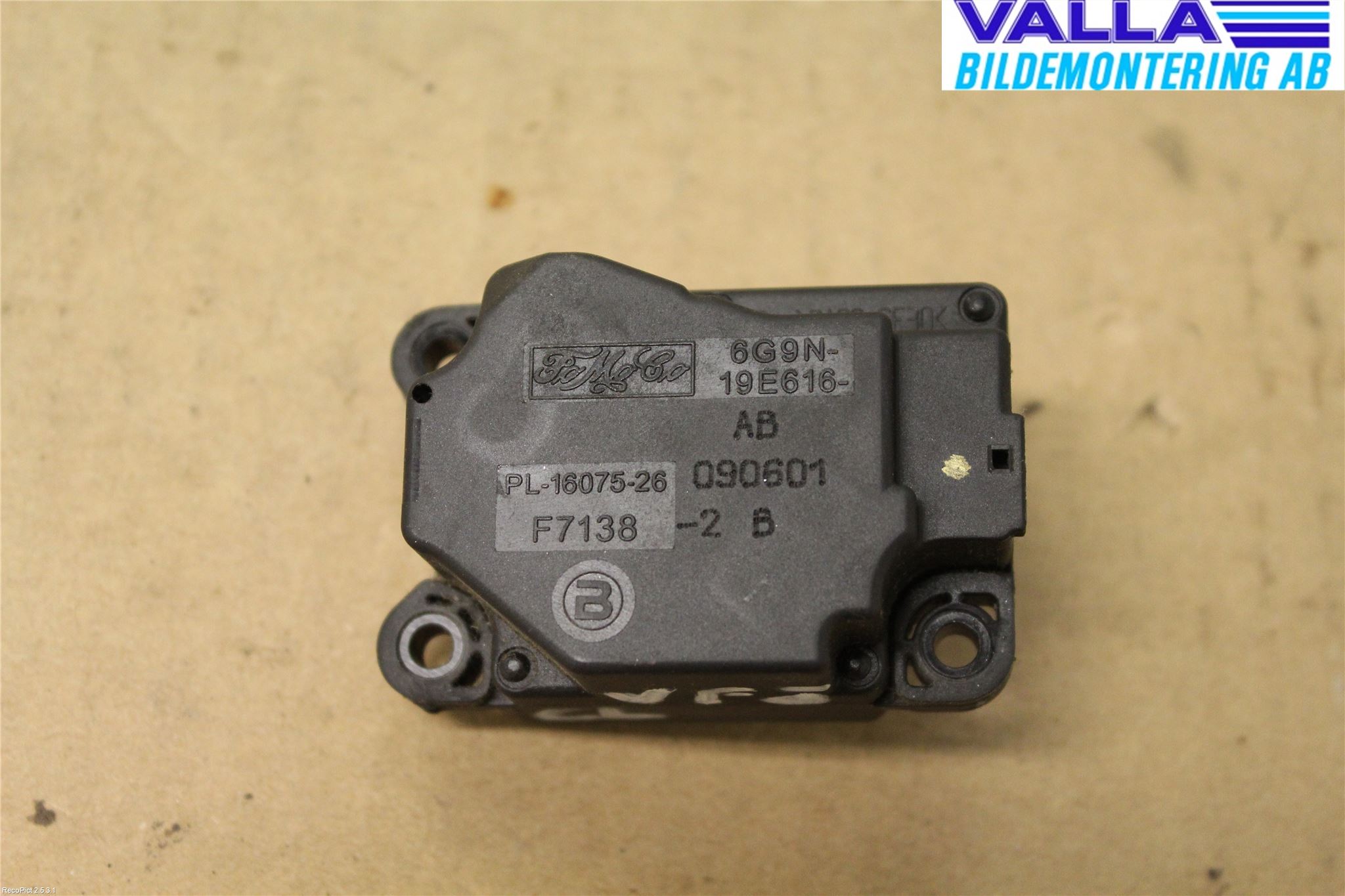 Volvo XC60 09-13 Varme Ac Regulerings Motor