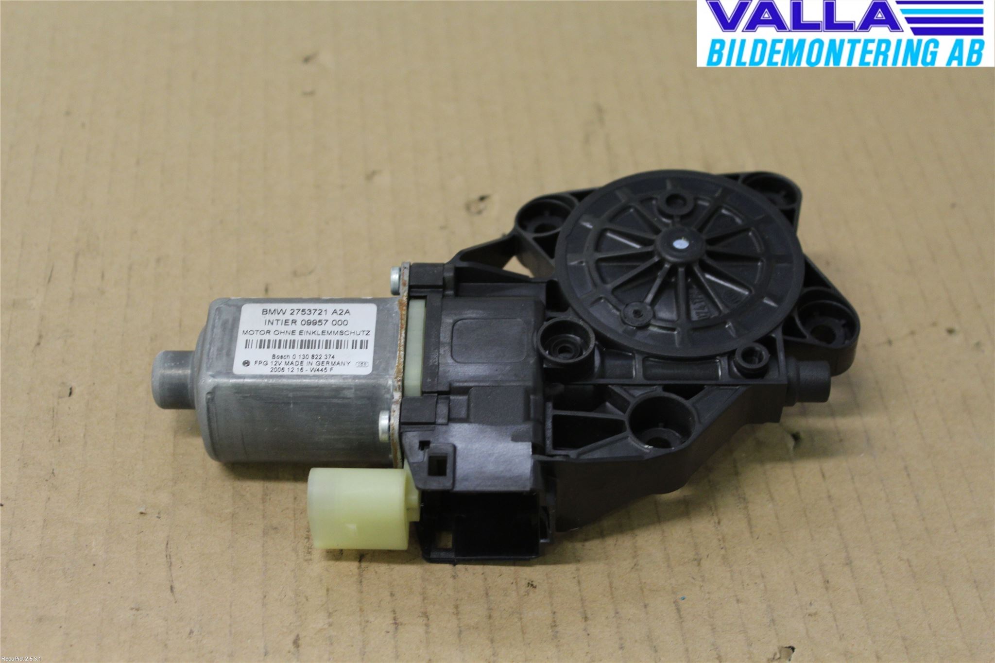 Mini COUPE R56 05-14 Vindusheismotor