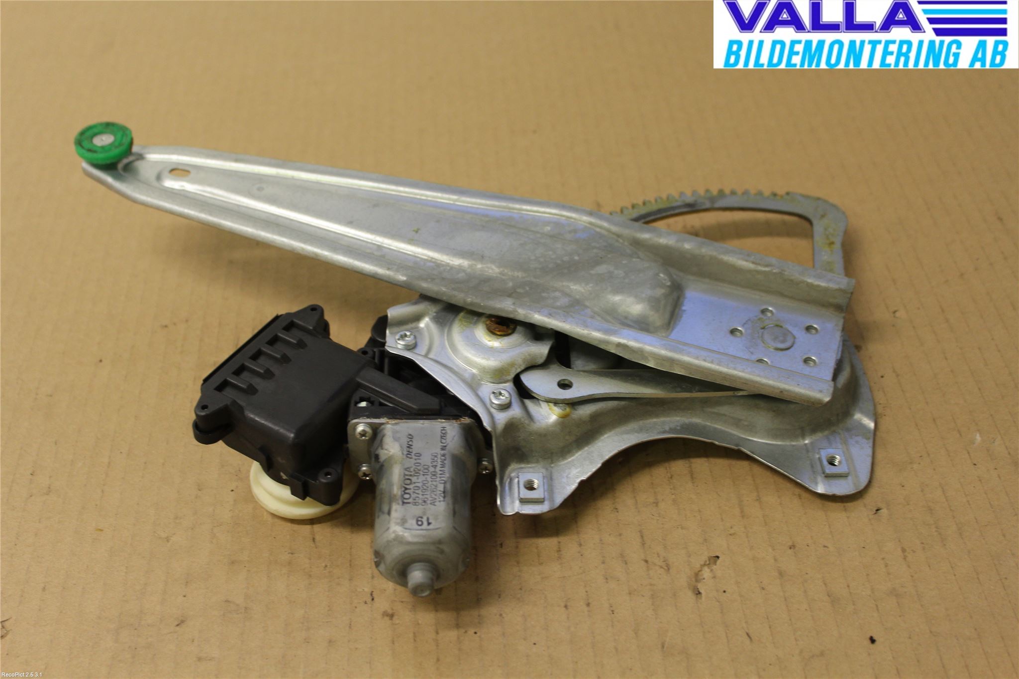 Toyota AVENSIS 09-15 Vindusheis El Komp