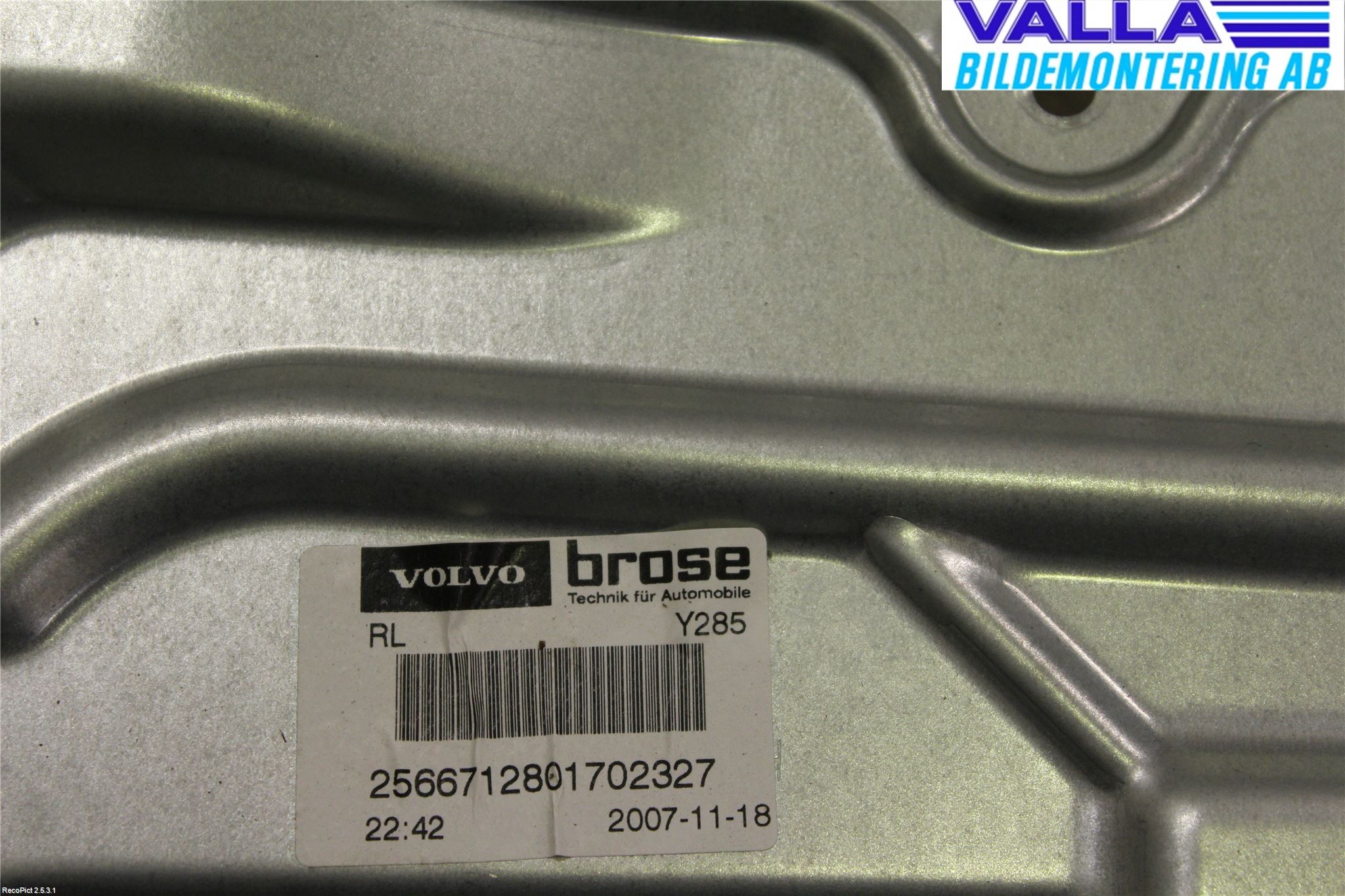 Volvo V70 08-13 Vindusheis El Komp