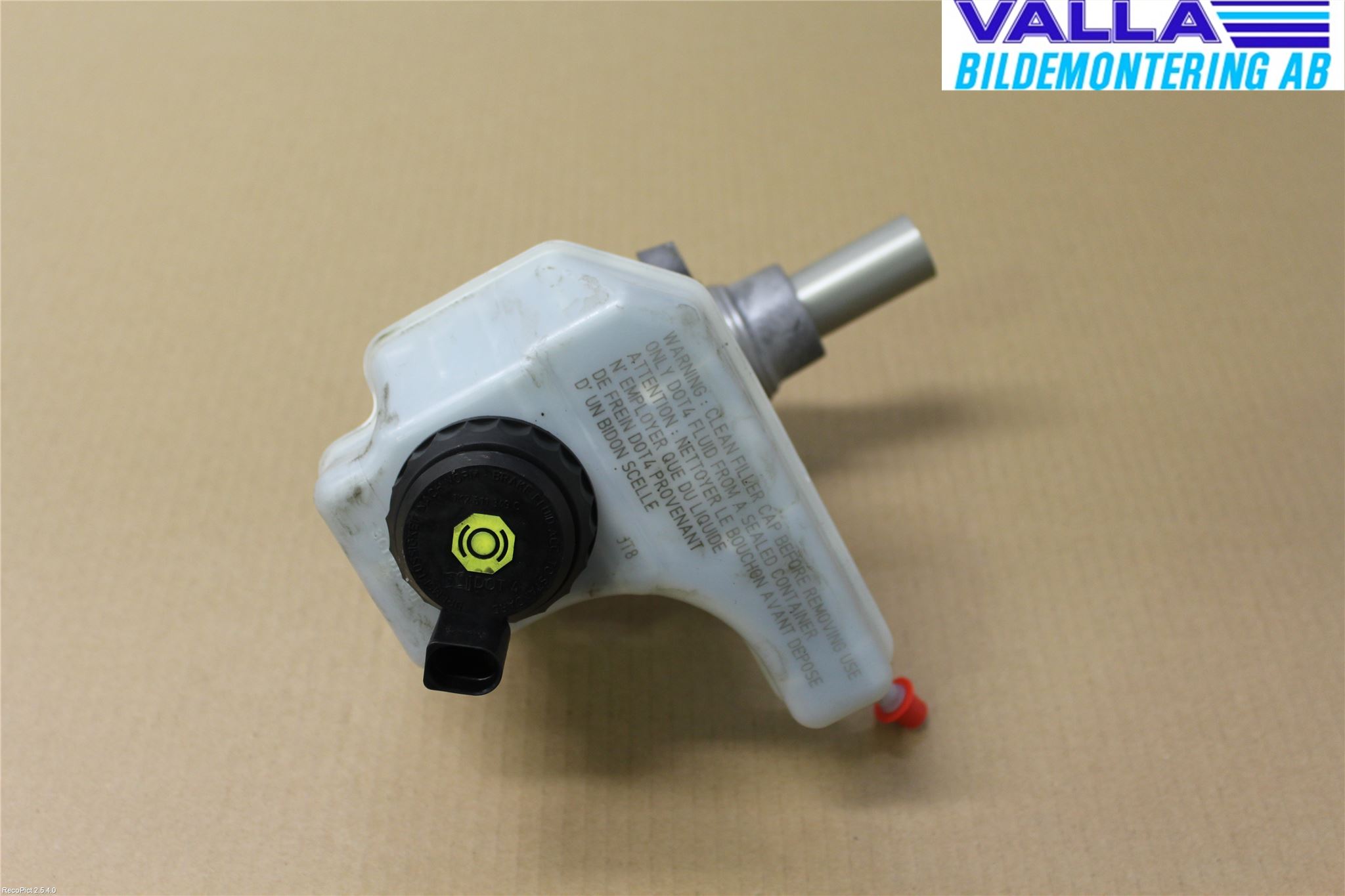 Volkswagen VW PASSAT 11-14 Brems Hovedsylinder