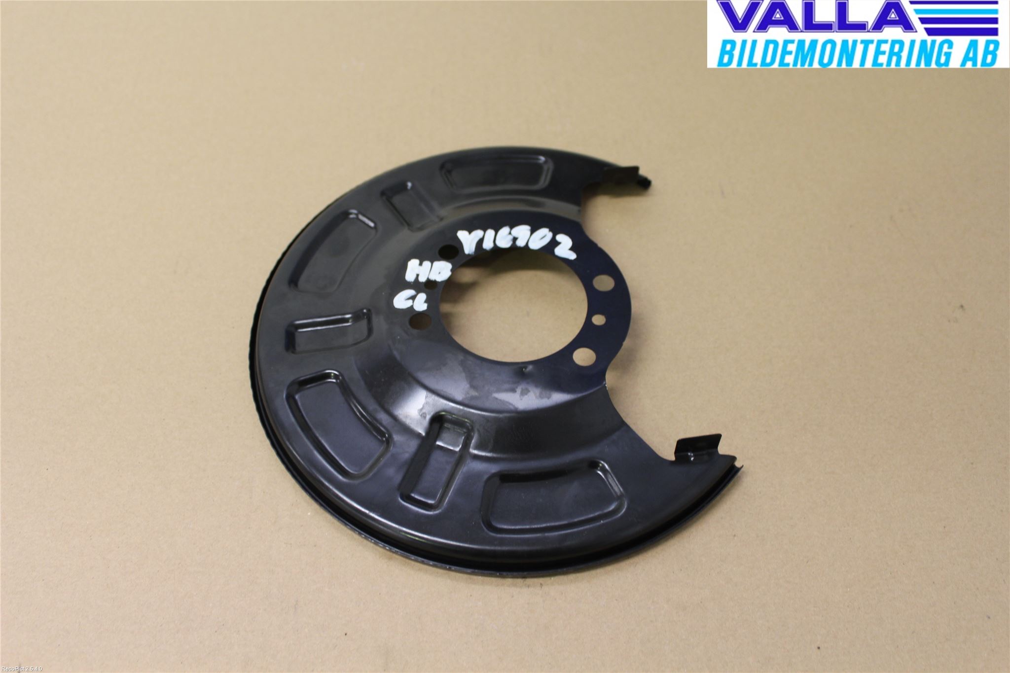 Hyundai i10 BA 14-16 Bremseskjold Bak