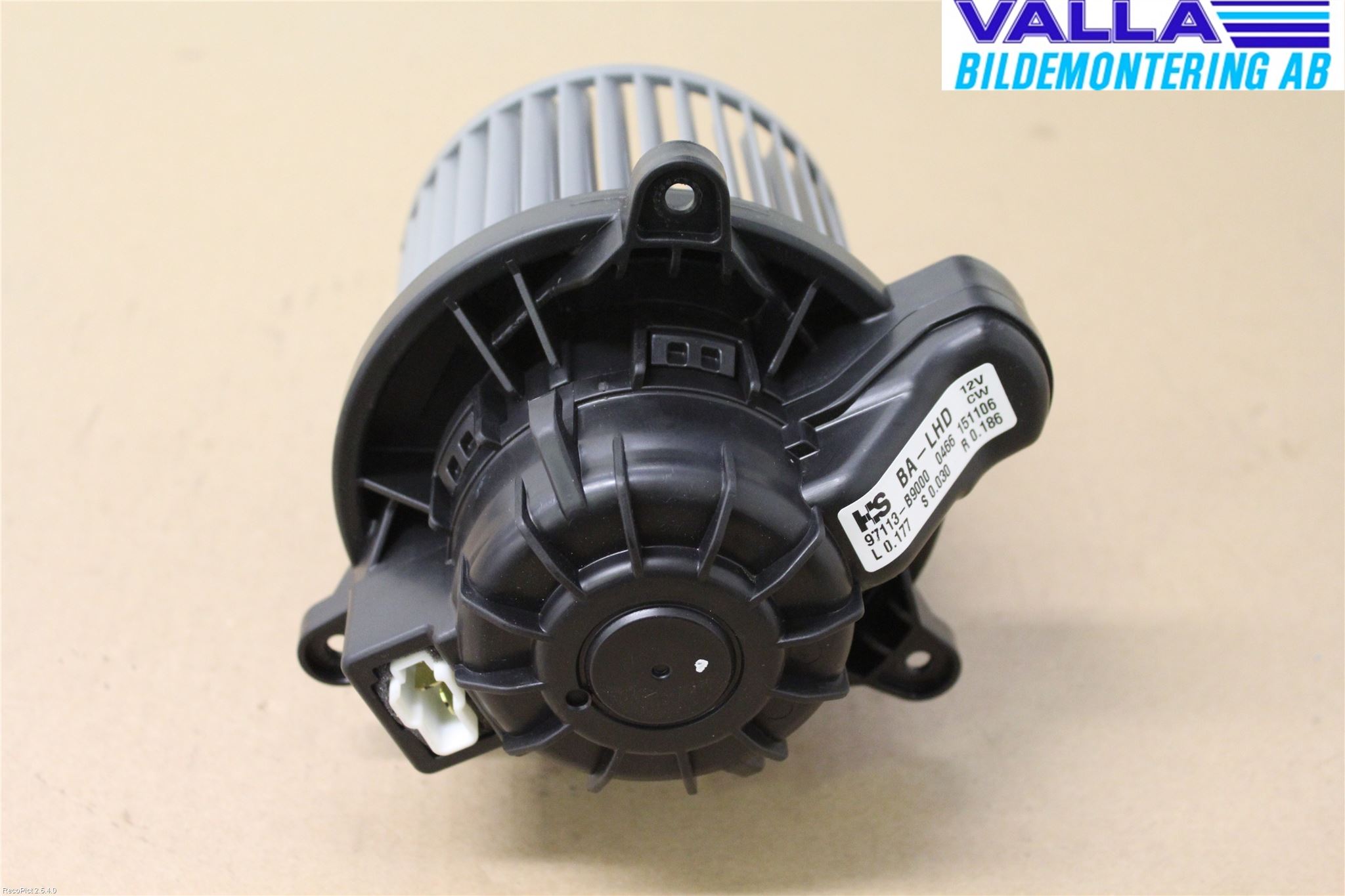 Hyundai i10 BA 14-16 Varmeapparat Viftemotor