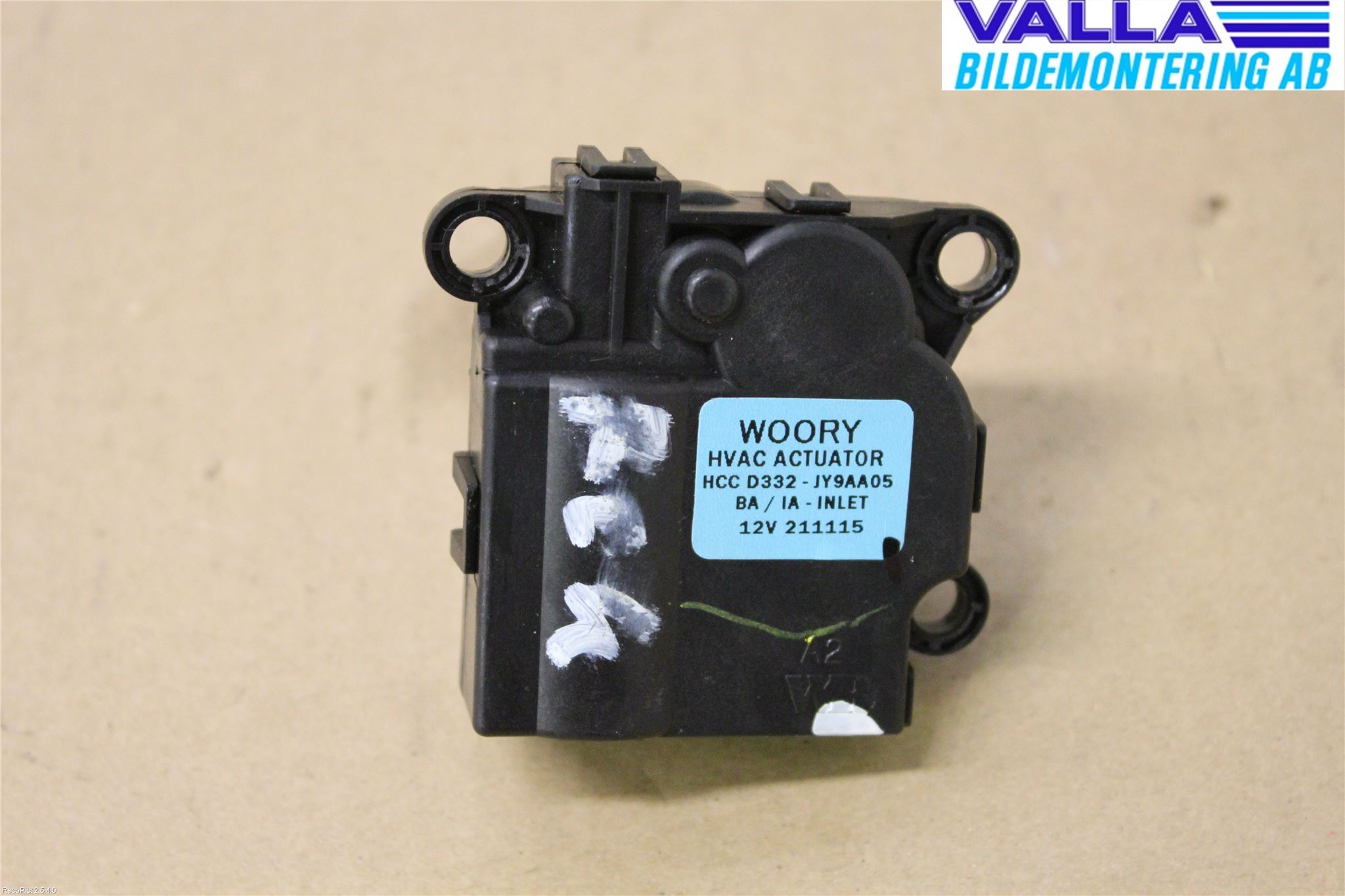 Hyundai i10 BA 14-16 Varme Ac Regulerings Motor