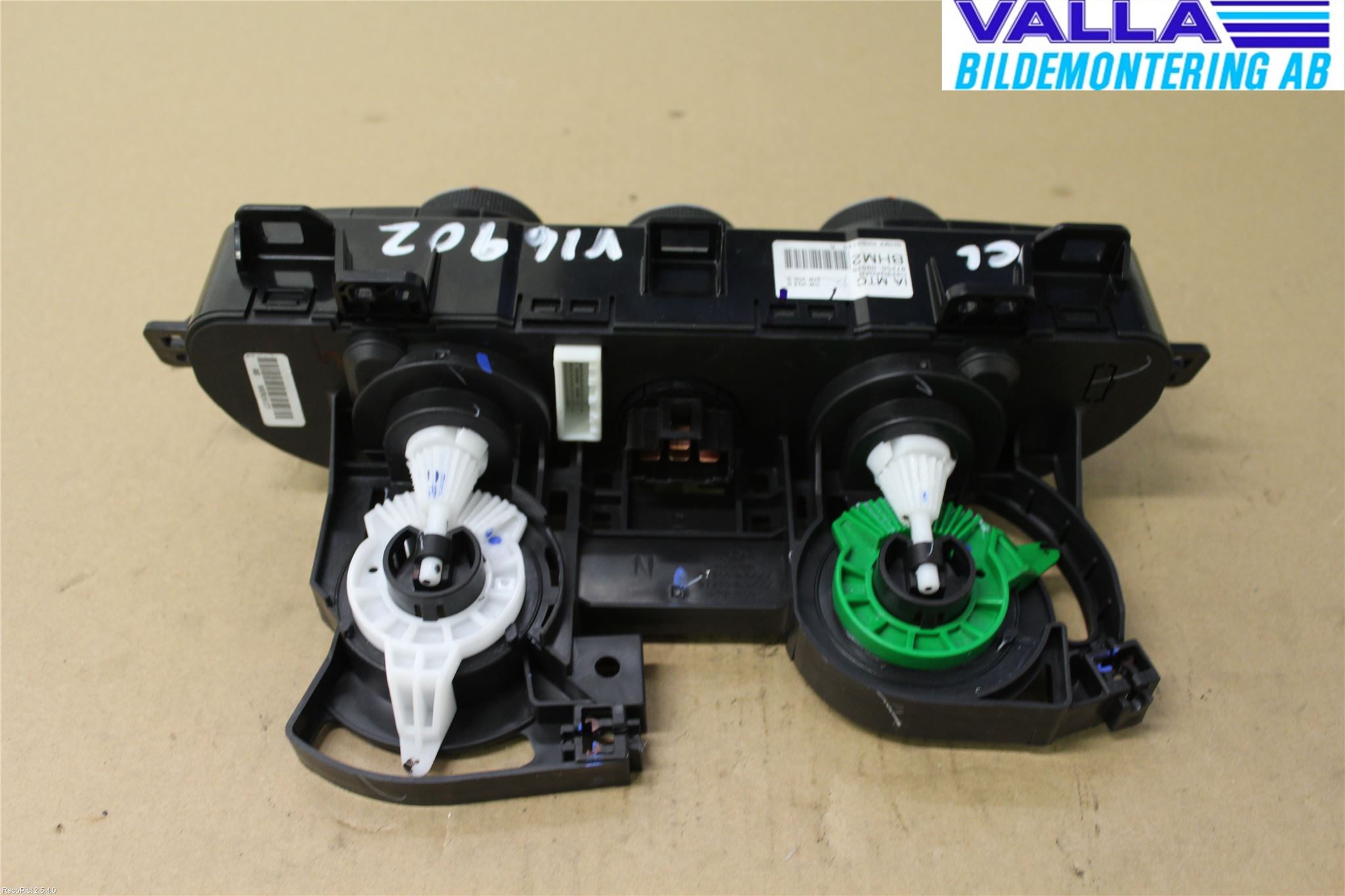 Hyundai i10 BA 14-16 Varme Ac Betjening-Display