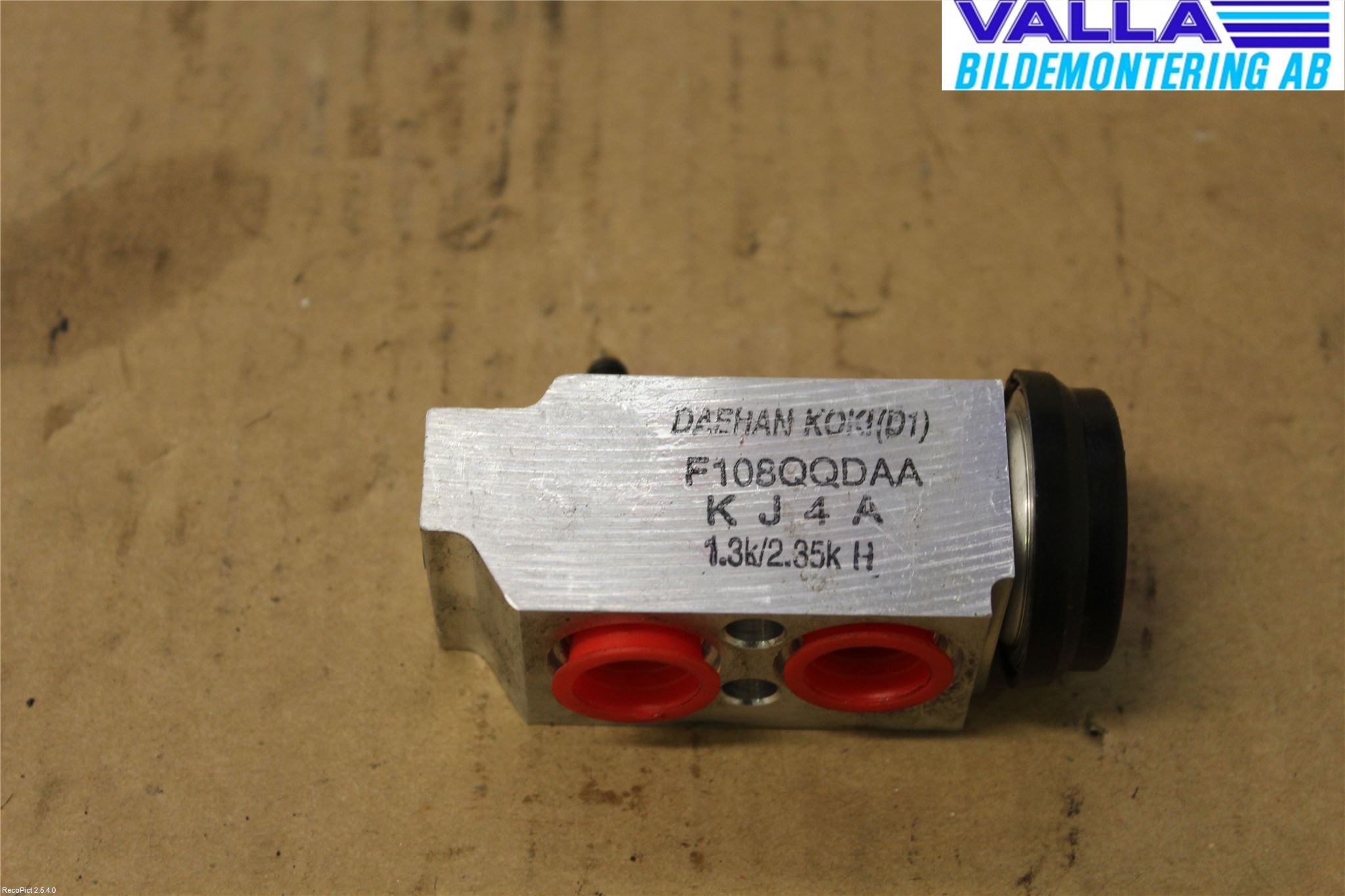 Hyundai i10 BA 14-16 Varme Ac Ekspansjonsventil