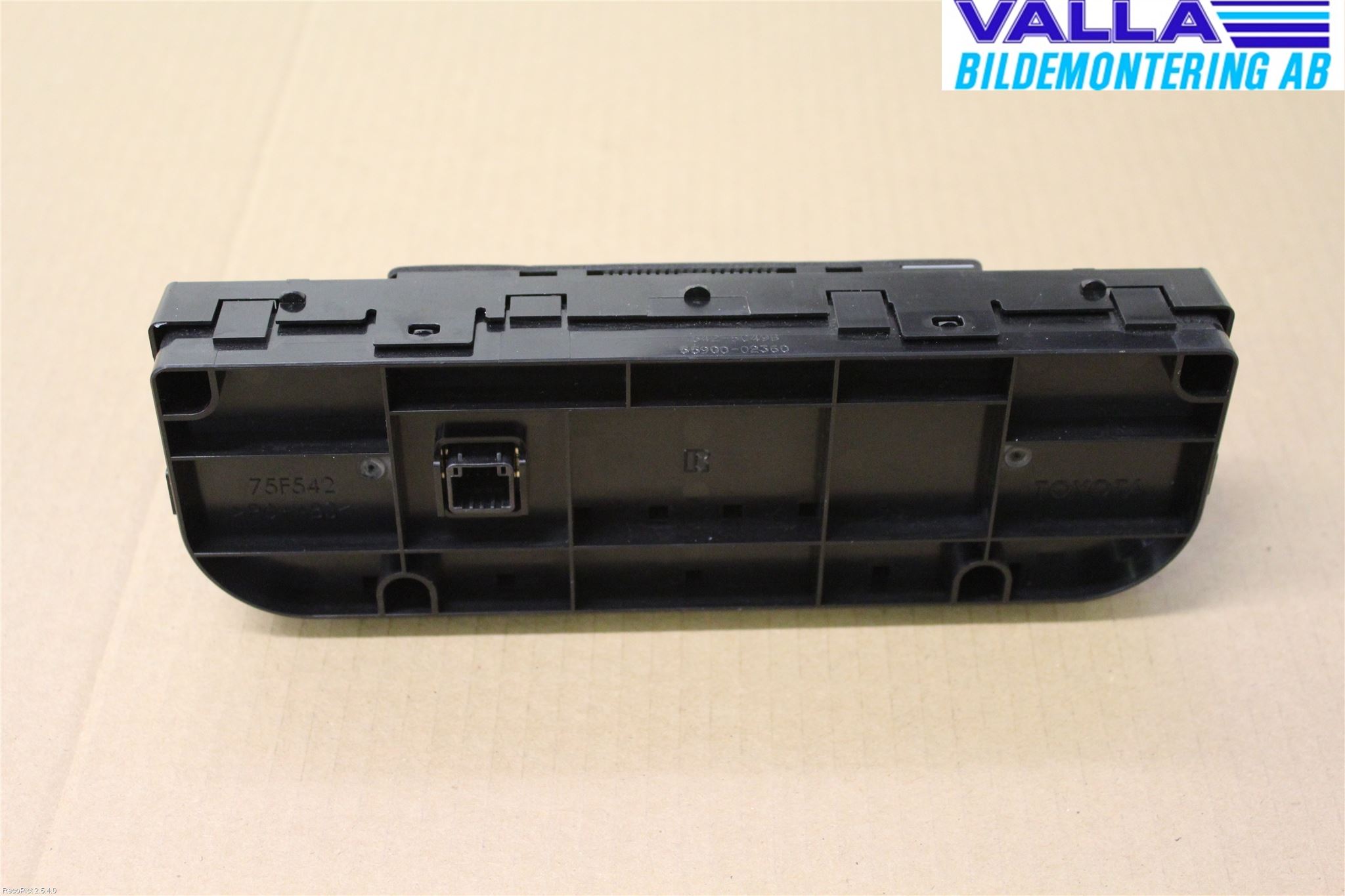 Toyota AURIS 13-19 Varme Ac Betjening-Display