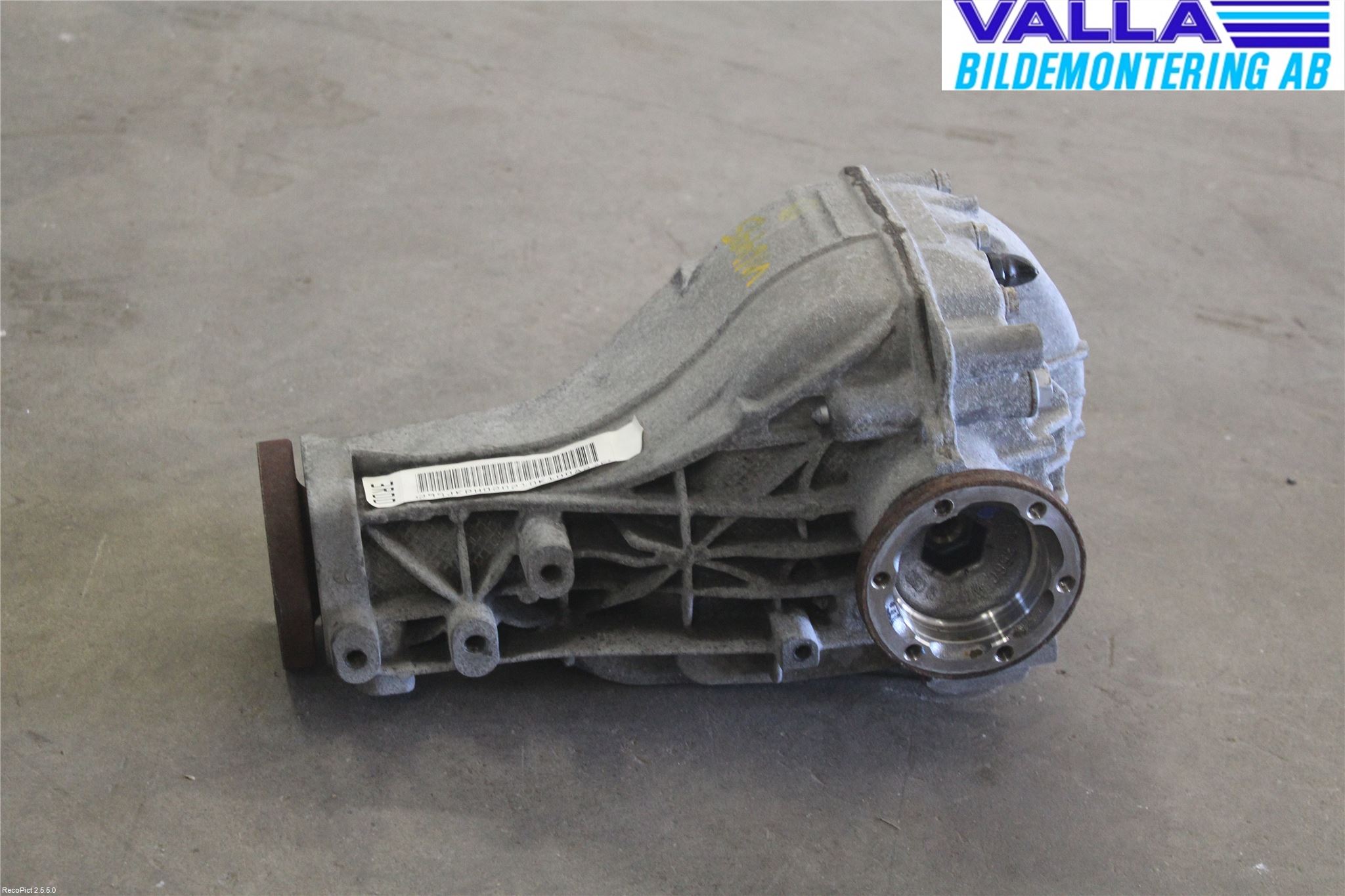 Audi A4/S4 08-11 Bakaksel Kardang Bak -Diff