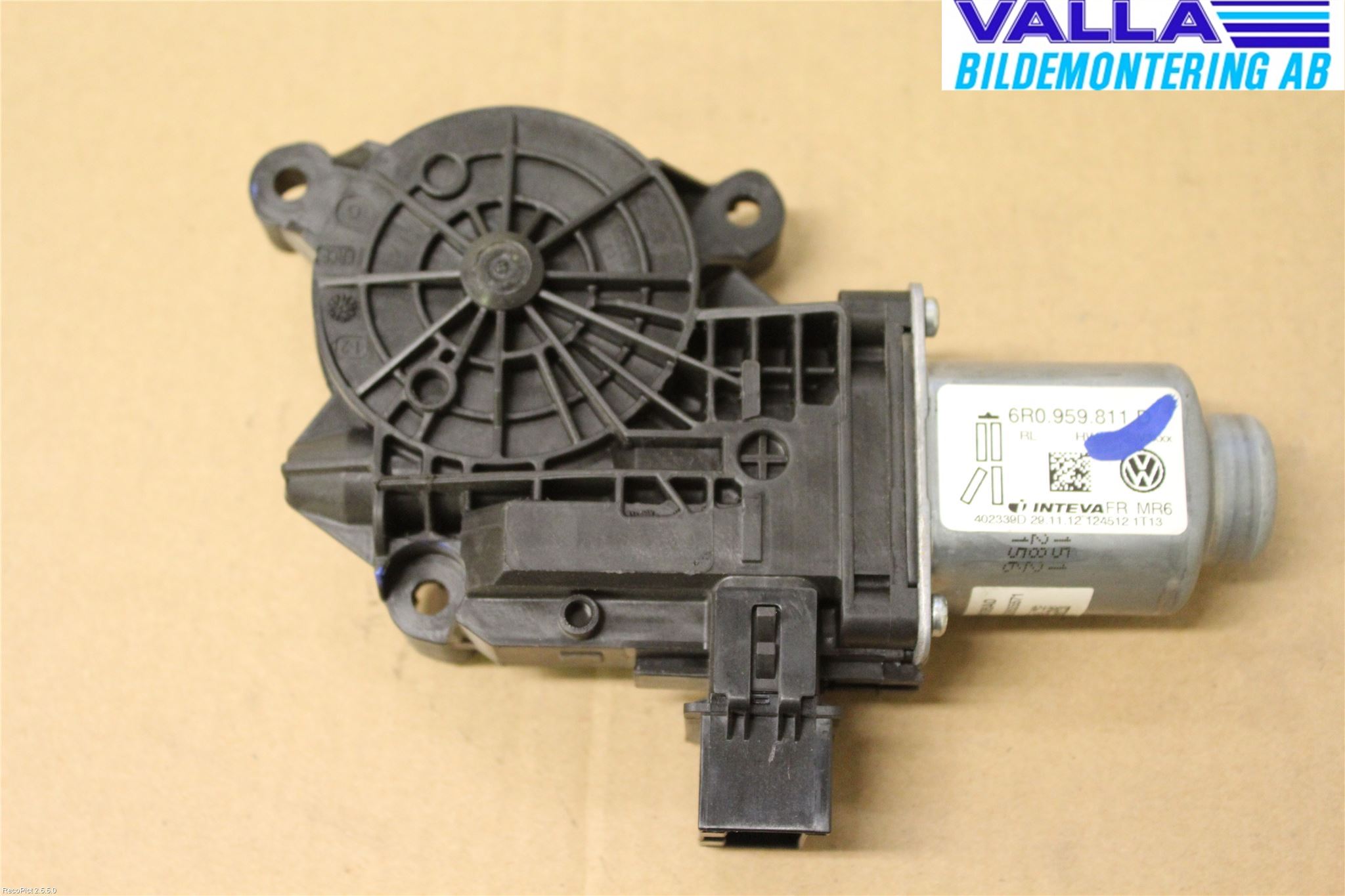 Volkswagen VW AMAROK 2H 10-22 Vindusheismotor