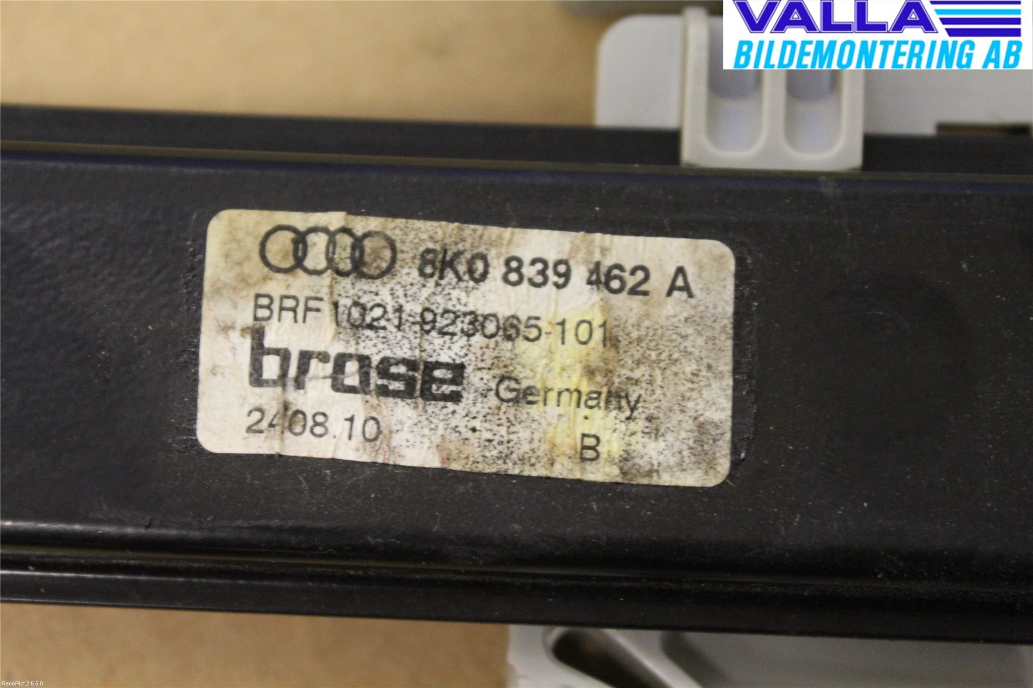 Audi A4/S4 08-11 Vindusheis