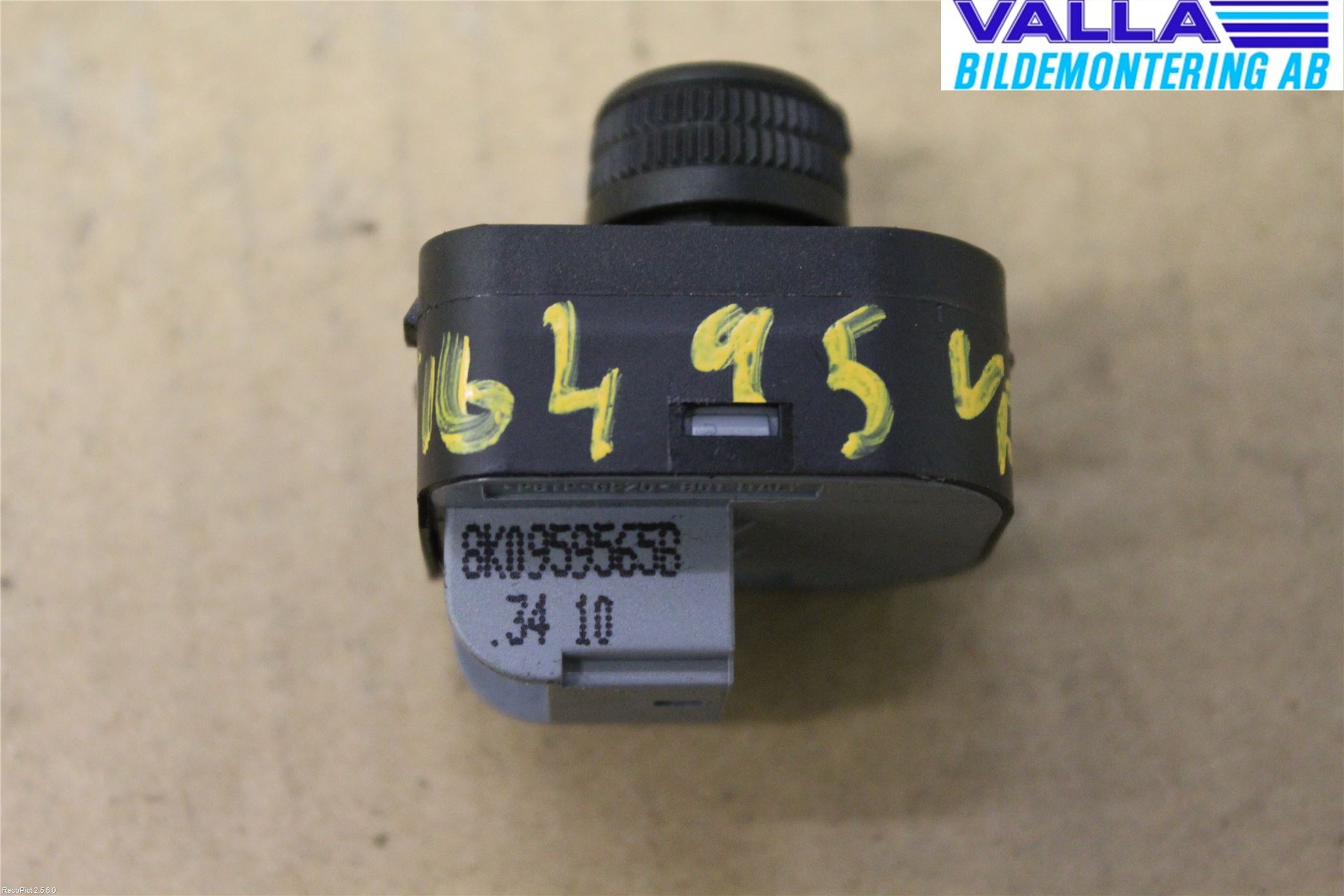 Audi A4/S4 08-11 Bryter Speil