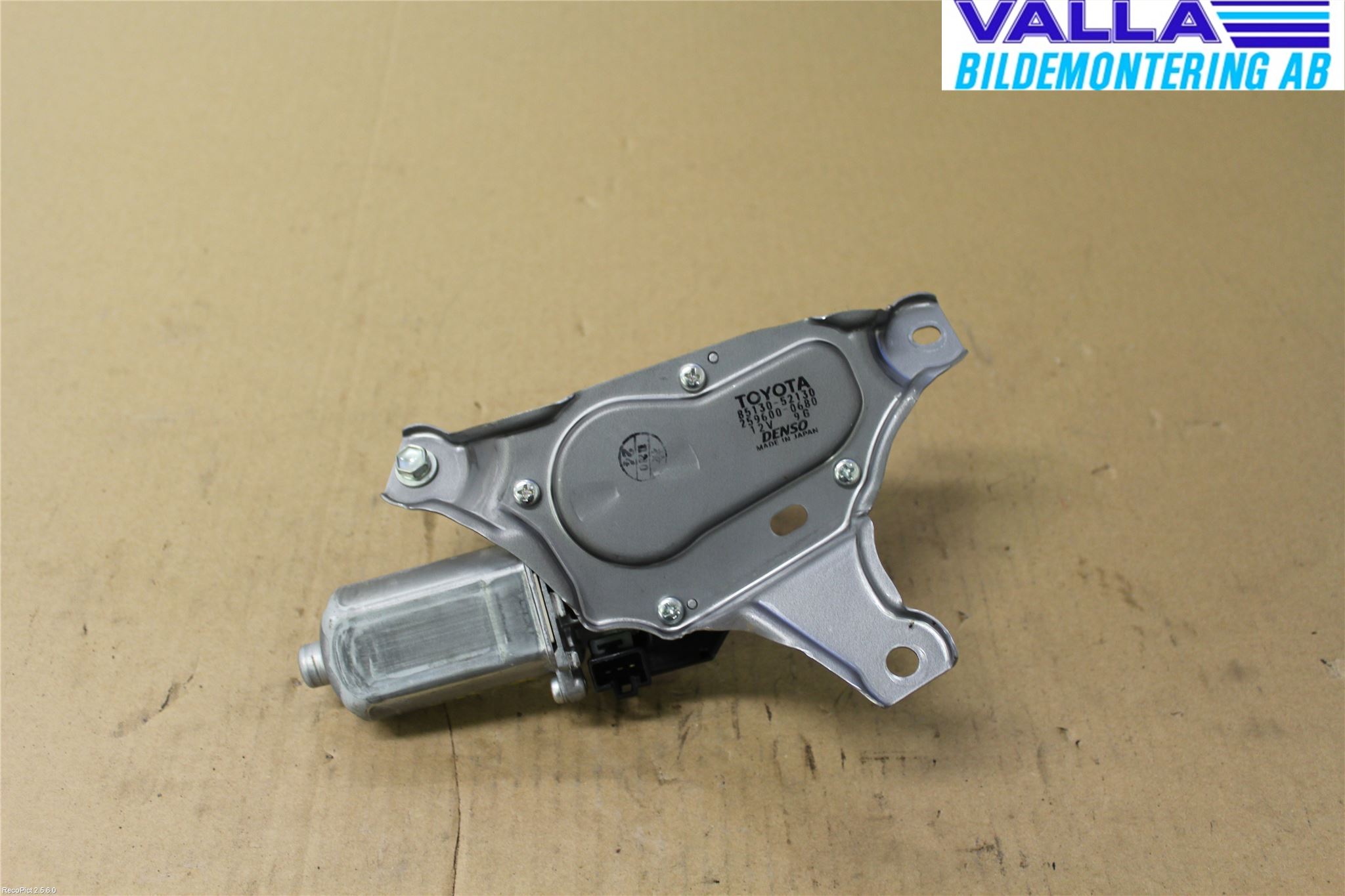 Toyota YARIS XP90 06-11 Viskermotor Bakluke