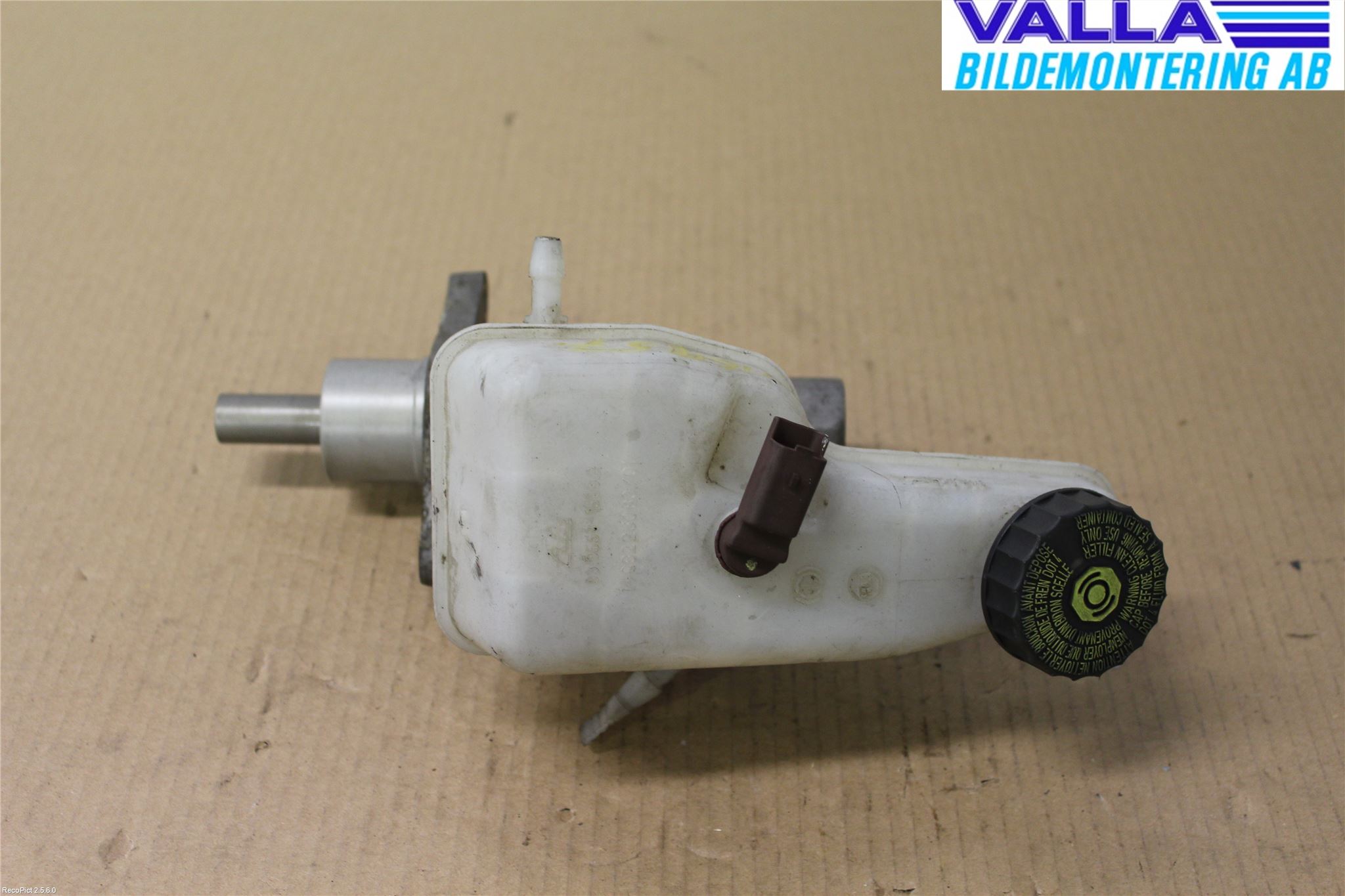 Citroen JUMPY 07-16 Brems Hovedsylinder