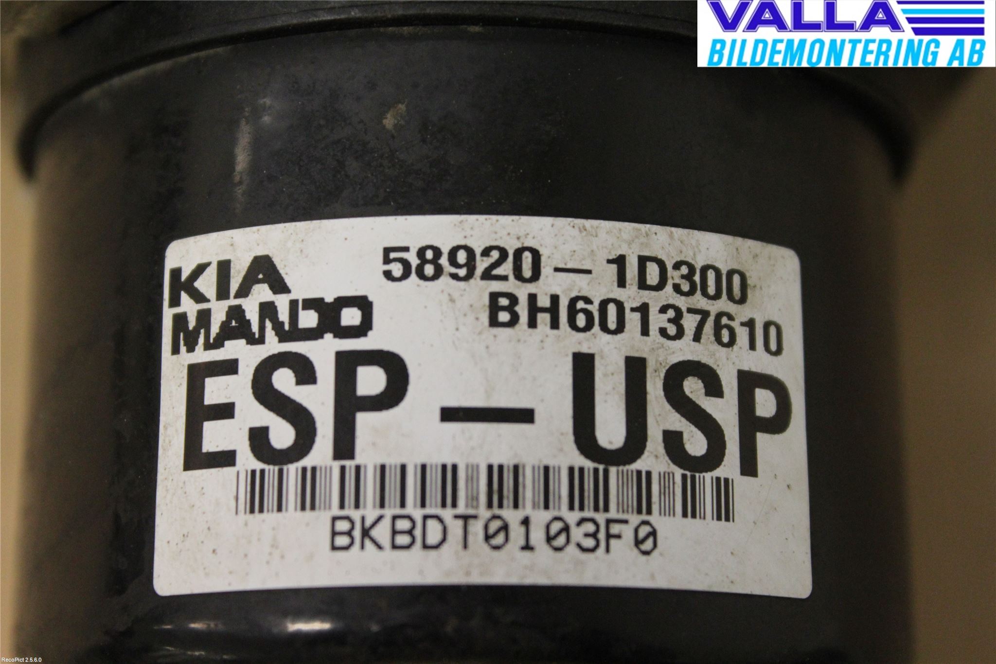 Kia CARENS II 07-12 Abs Hydraulikkaggregat